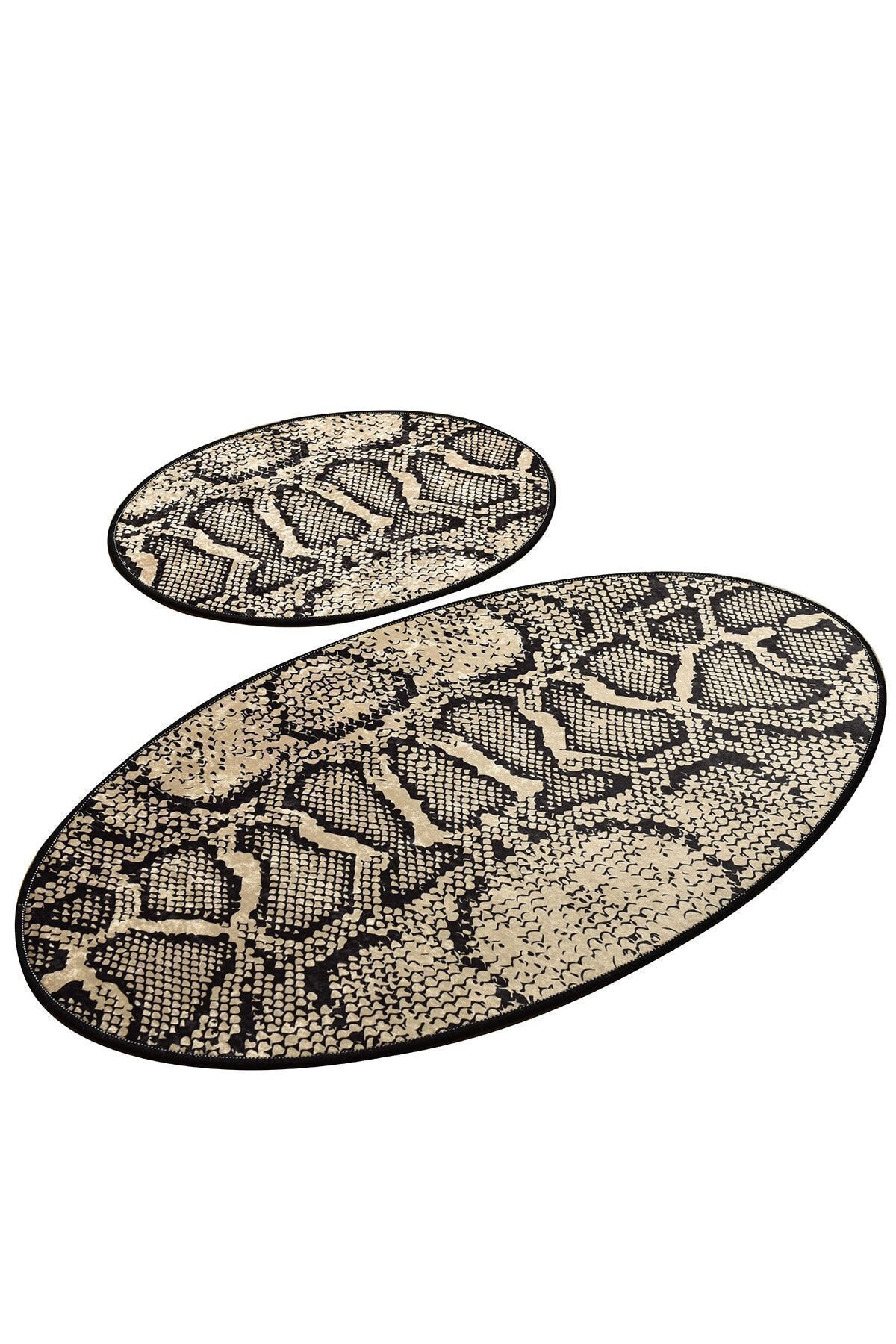 Chilai Home-Set de 2 covorașe de baie Snake, set de scaune de toaletă Djtbanyo 2