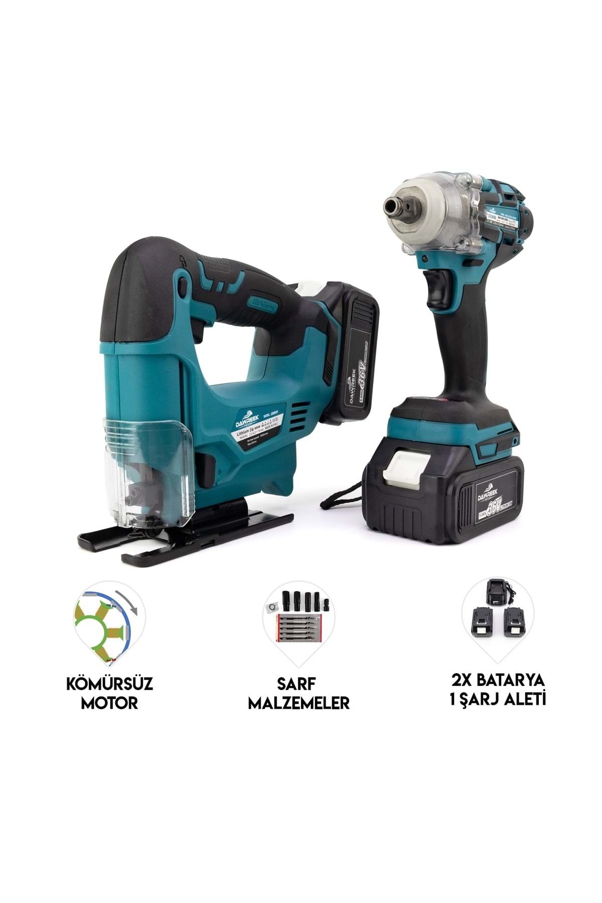 Dawreek İKİLİ SET MK350 (Ş.Dekupaj+S.SIKMA)