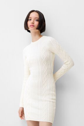 Sweater dress bershka 2025