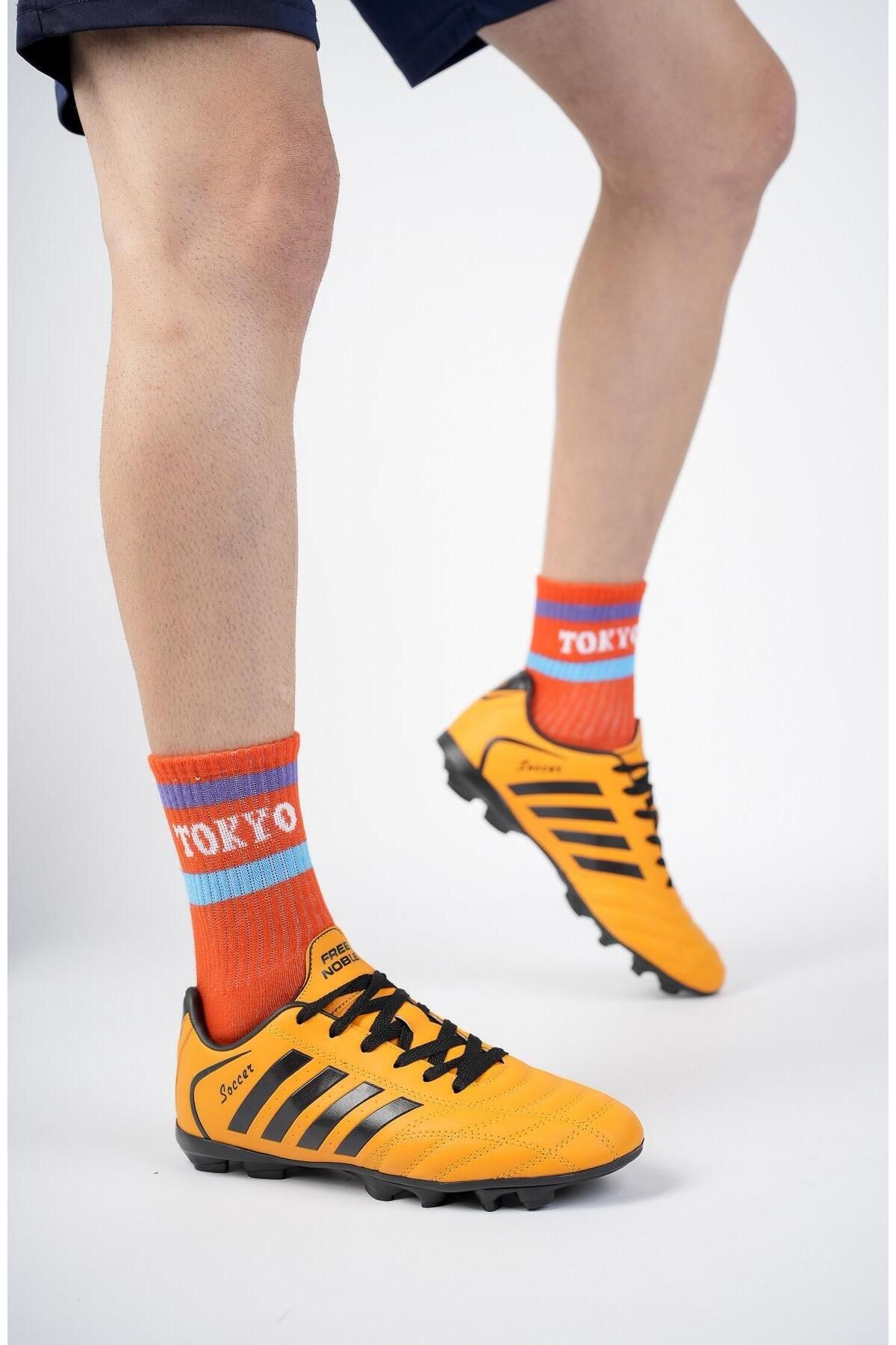 Vidal Unisex Garantili Krampon Halı Saha Futbol Ayakkabı 4
