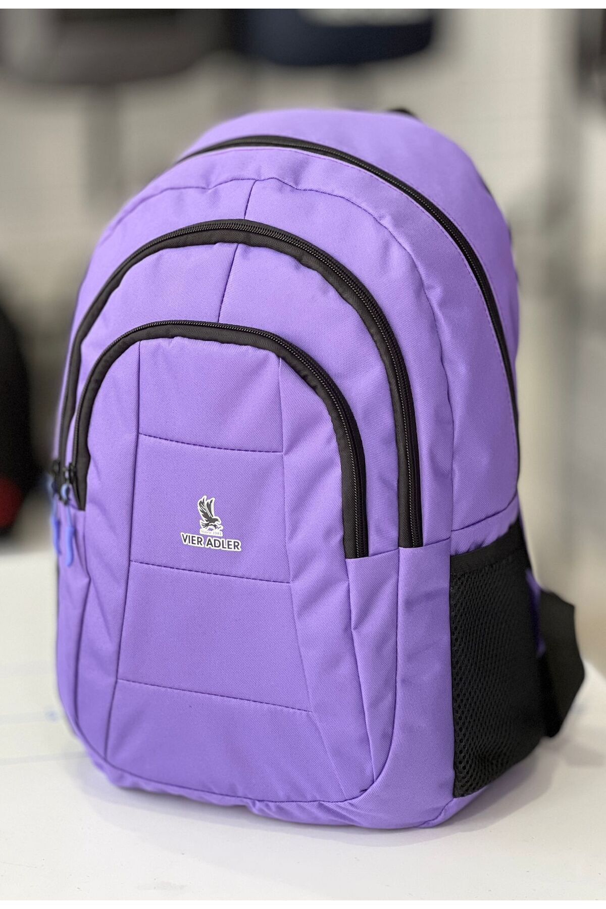 کوله پشتی زنانه بنفش Vier Adler | Model 2013 اورجینال - تصویر 3