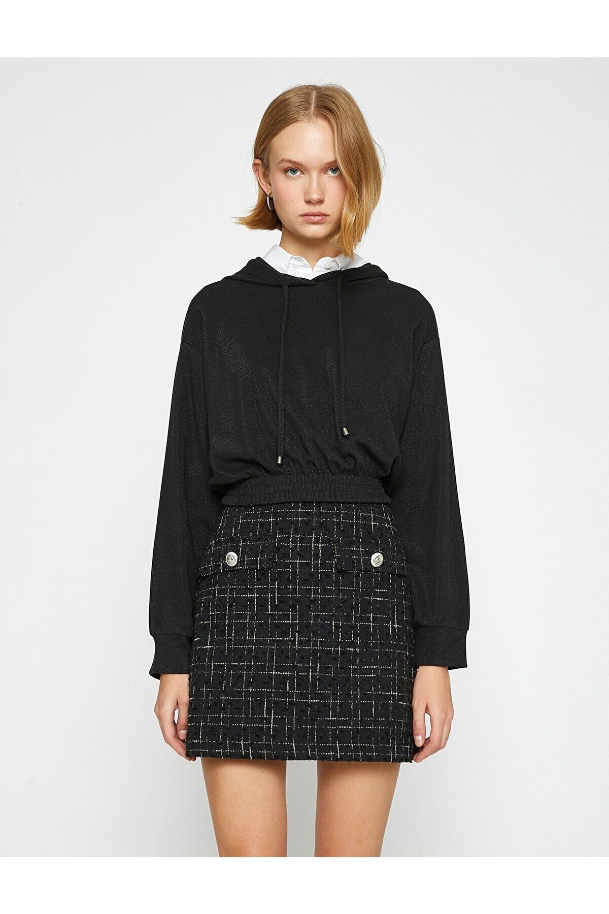 سویشرت زنانه صورتی کوتونKoton | SS0000000016249 اورجینال - تصویر 3