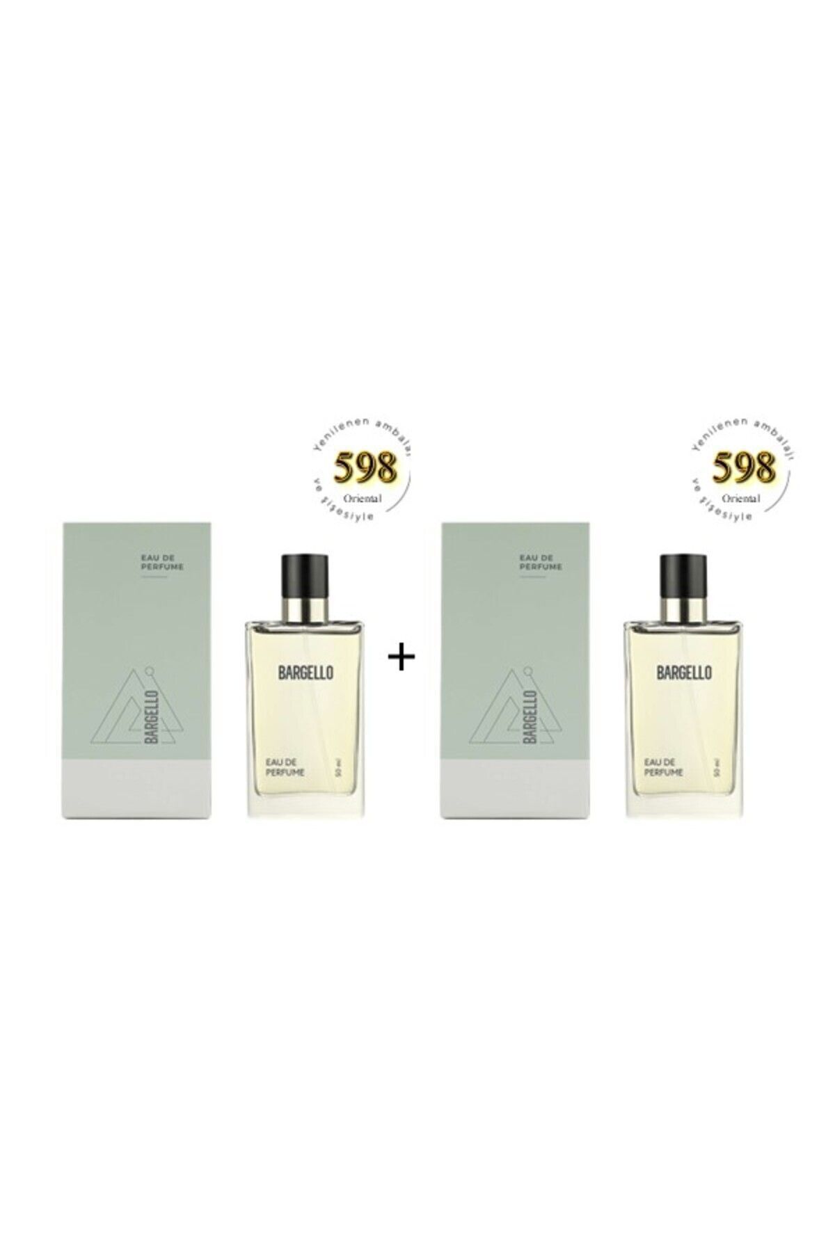 598 + 598 Unisex Perfume edp 50 ml Oriental Bargello