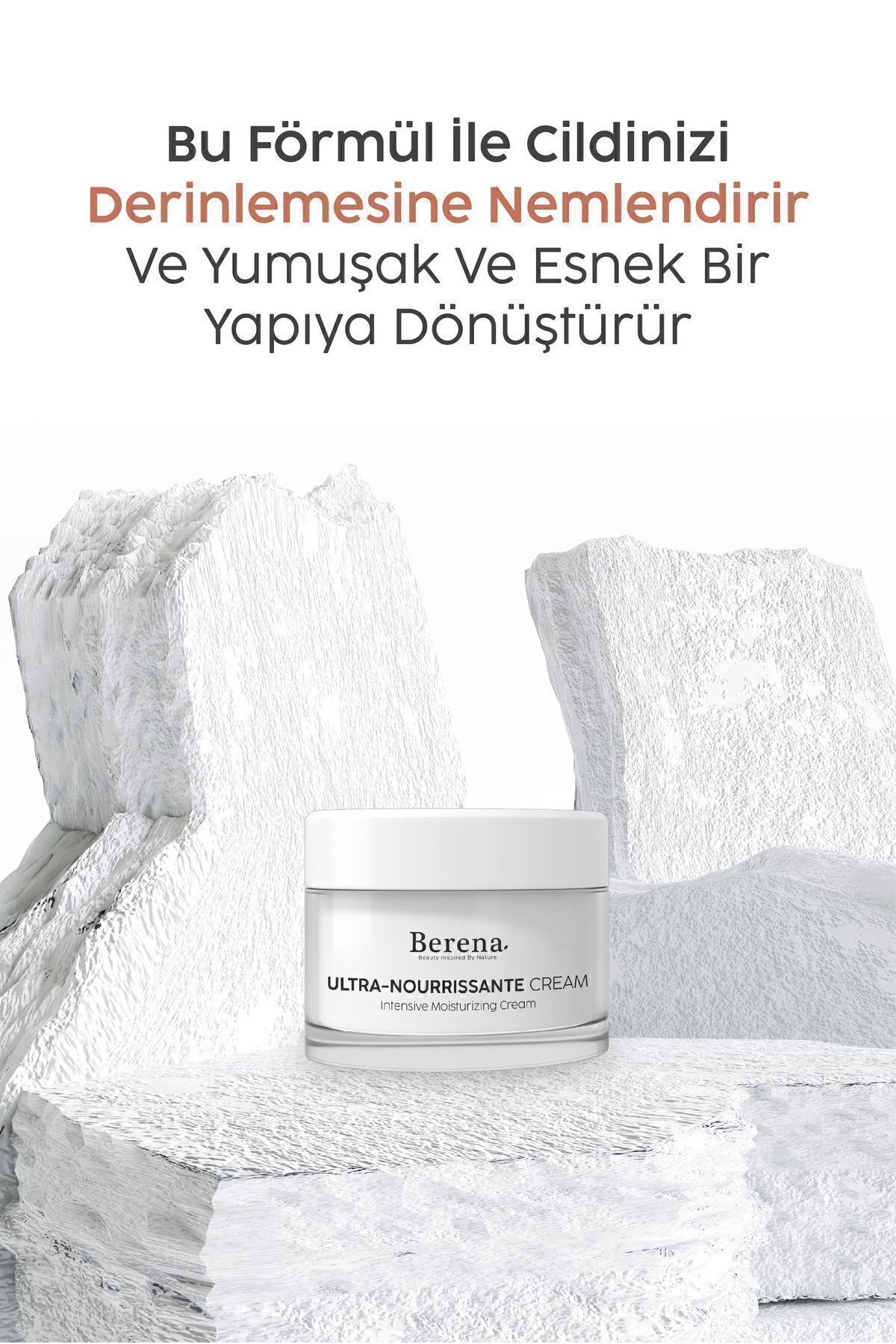کرم مرطوب کننده پوست خشک و خیلی خشک 50 میلی لیتر BERENA