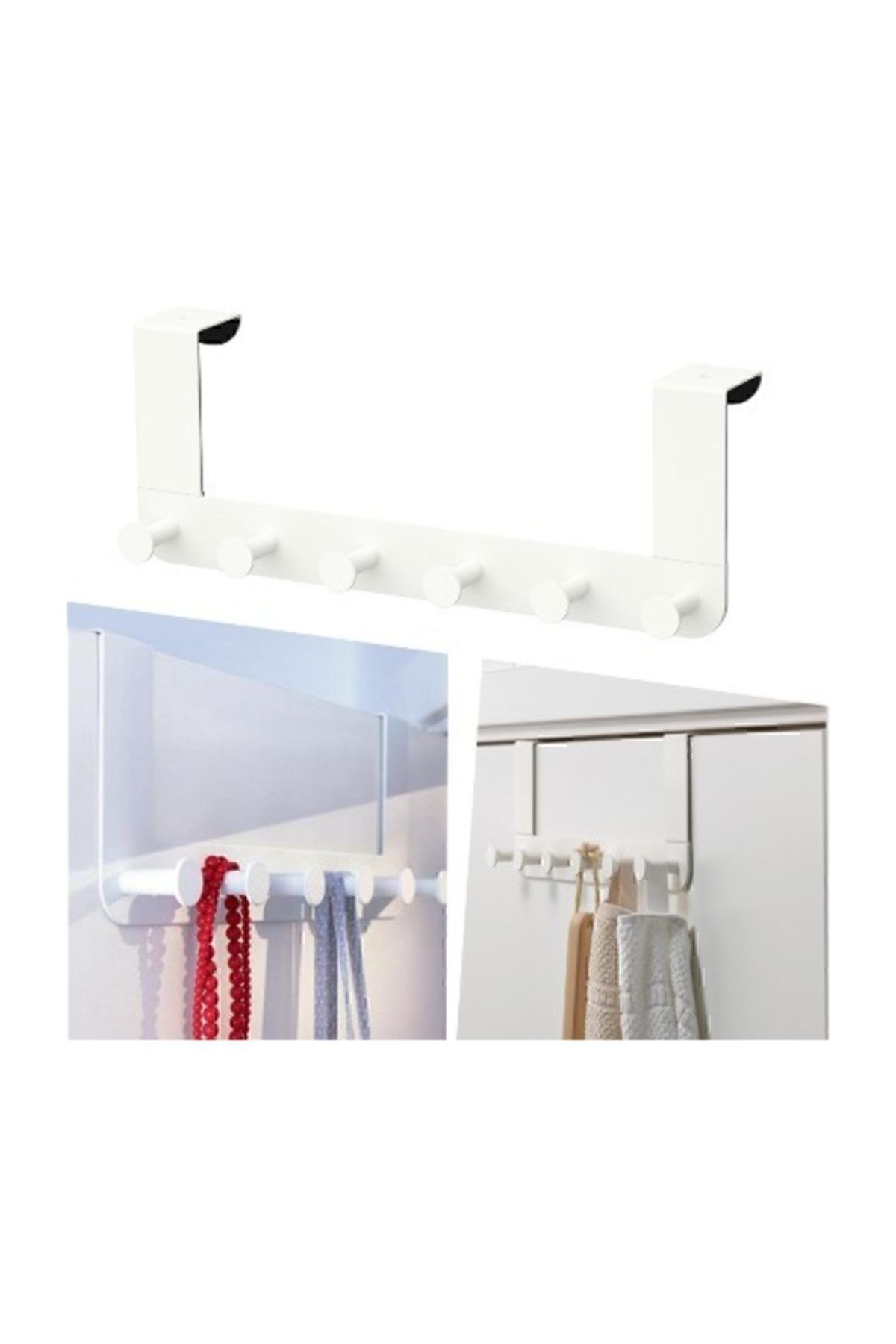 IKEA 11 20 Enudden Hanger Door Back Hanger Clothes Hanger Metal White Trendyol