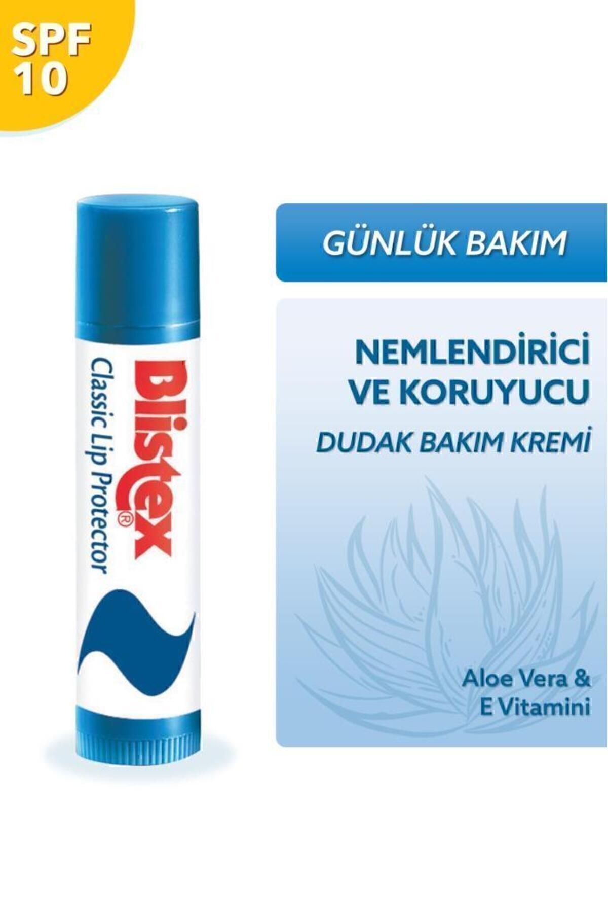 کرم مراقبت از لب کلاسیک - SPF 10 مرطوب کننده و محافظ لب Blistex