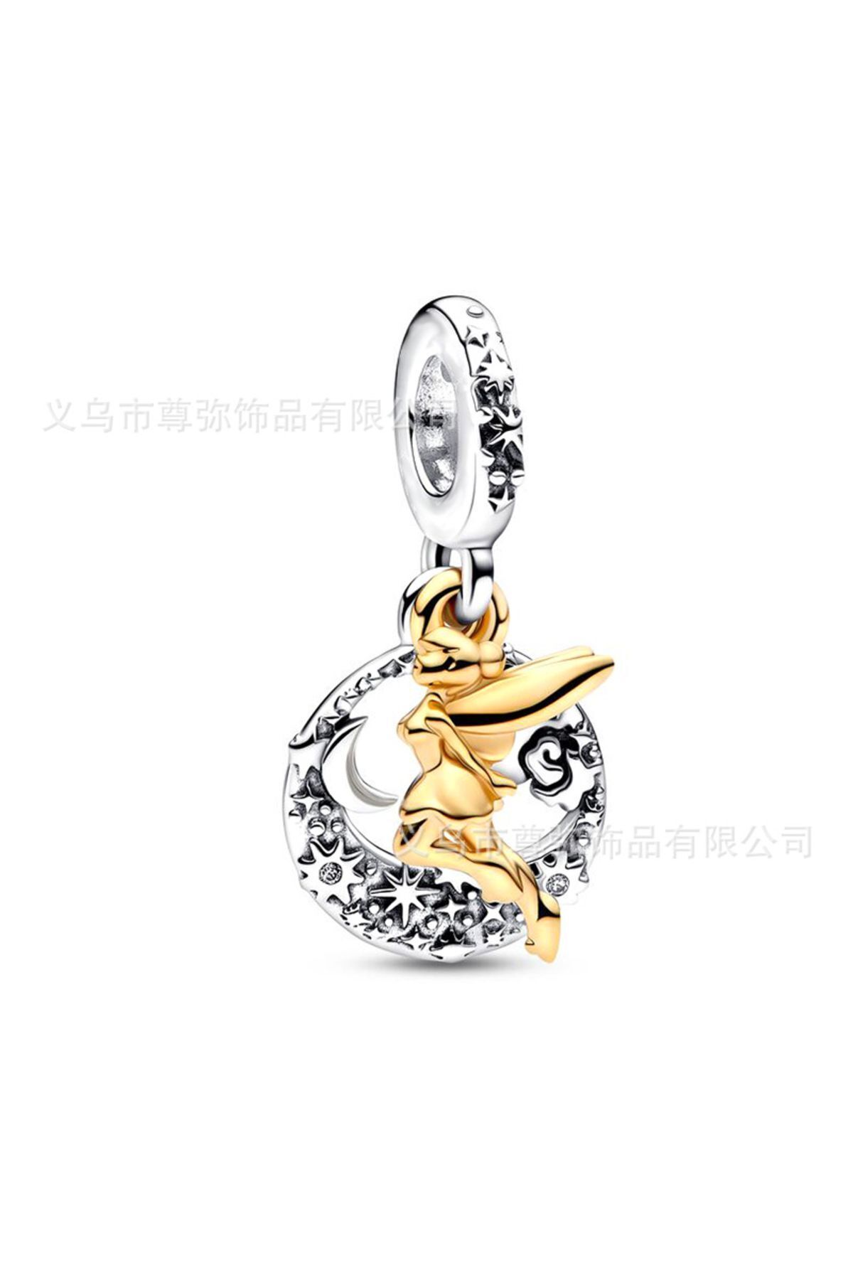 asaf tinkerbell gece charm / gümüş kaplama