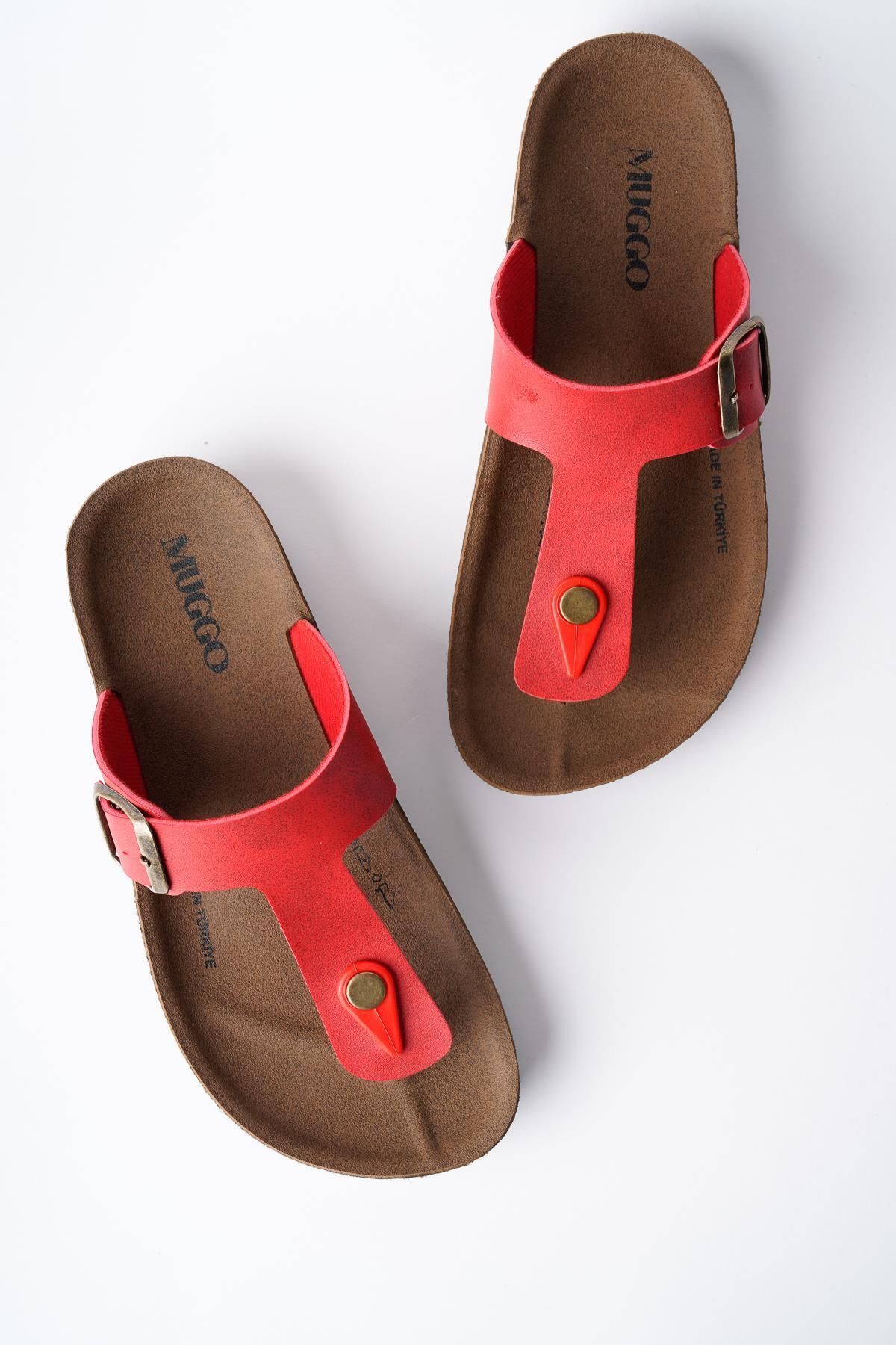 MUGGO-Gias Damen Garantierte Orthopädische Flip-Flops für den Alltag mit rutschfester Sohle und bequemer 6