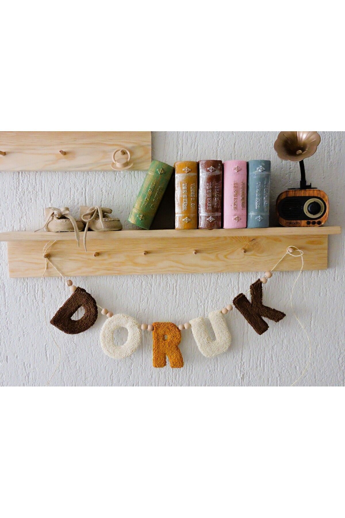 BZA Punch Isimlik , Doğum Hediyesi, Çocuk Odası Süsü, Duvar Süsü,oda Süsü, Bebek Odası Süsü(5 HARFLİ) fotoğrafı 2 (önizleme)