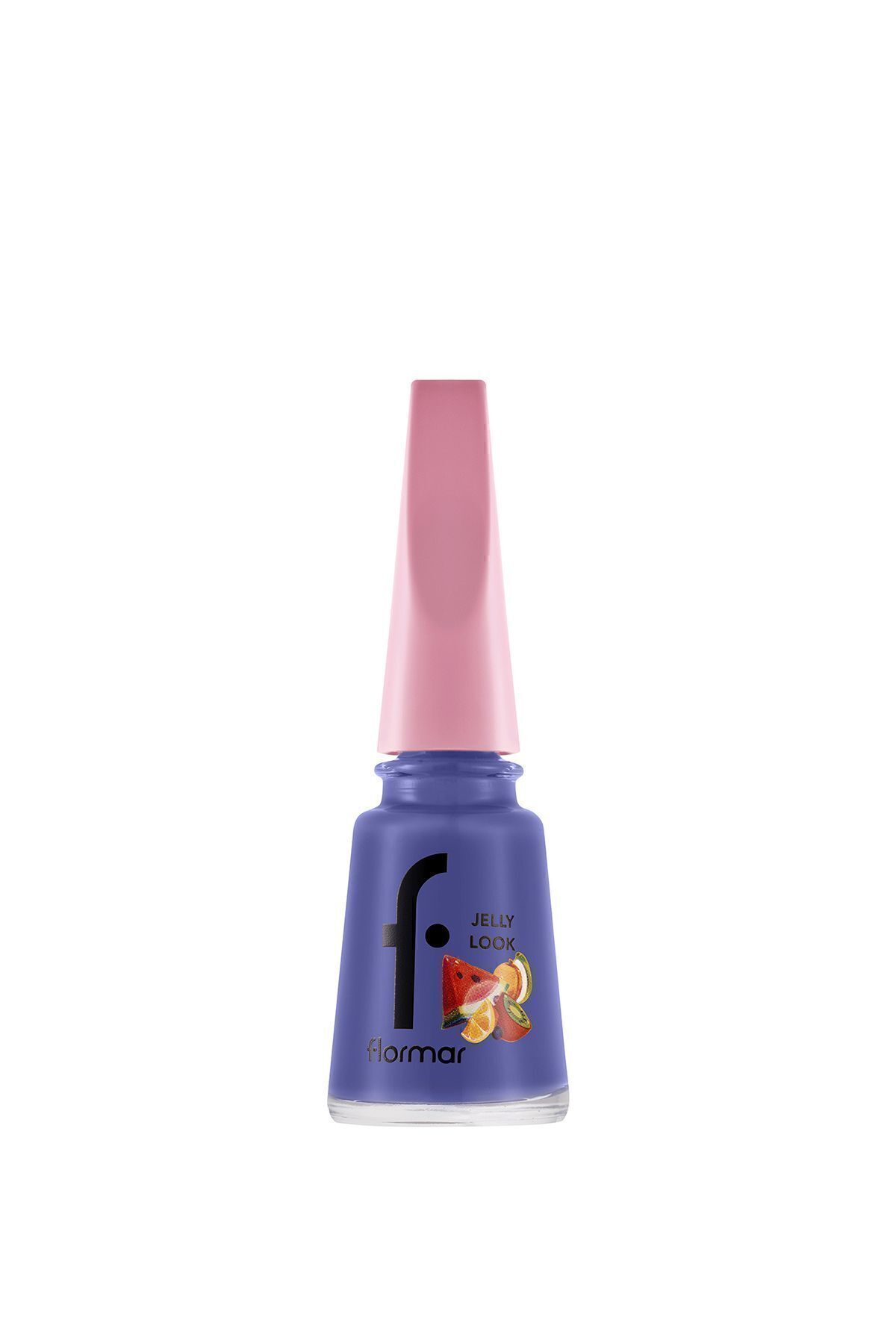 لاک ناخن ژله لوک دارای رنگدانه و براق فینیش Flormar