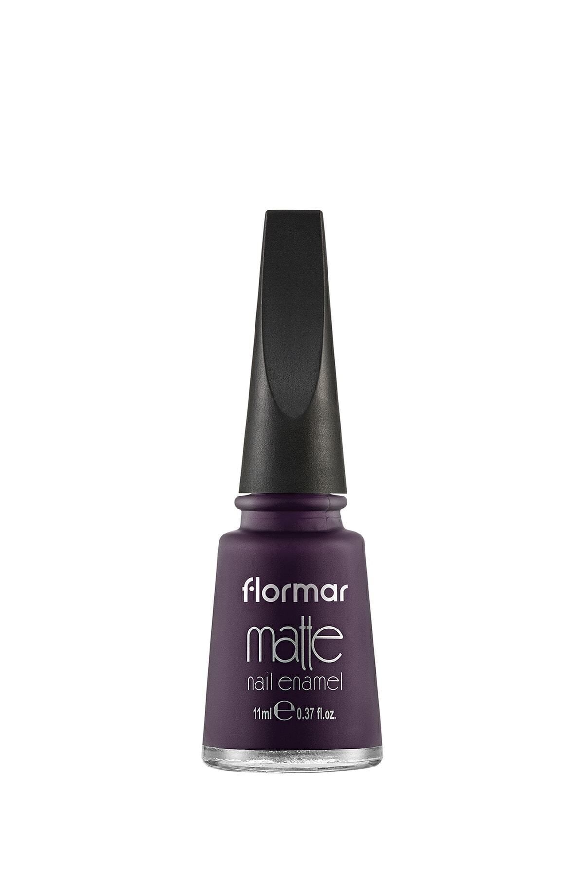 لاک ناخن مینای مات ناخن M11 بنفش خالص 34000004-m11 Flormar