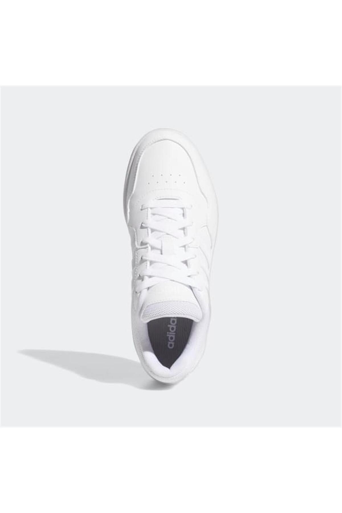 adidas  Hoops 3.0 Mid Lifestyle Basketball Low Ayakkabı - Görsel 3