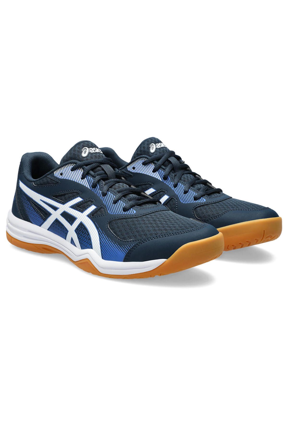 Asics کفش والیبال آبی سرمه ای مردانه Upcourt 5