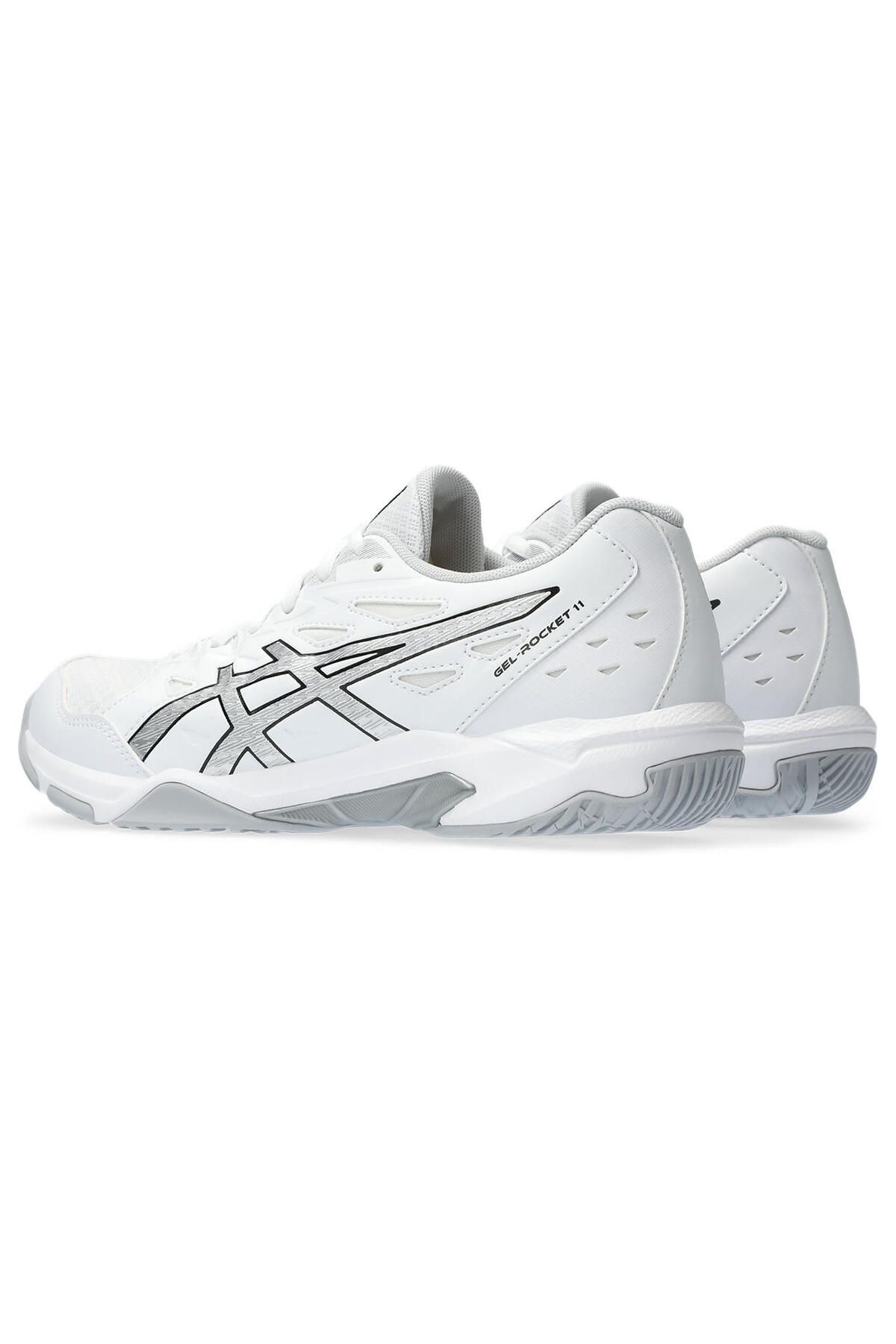Asics-حذاء كرة الطائرة الأبيض Gel-Rocket 11 للسيدات 1072a093-101 4