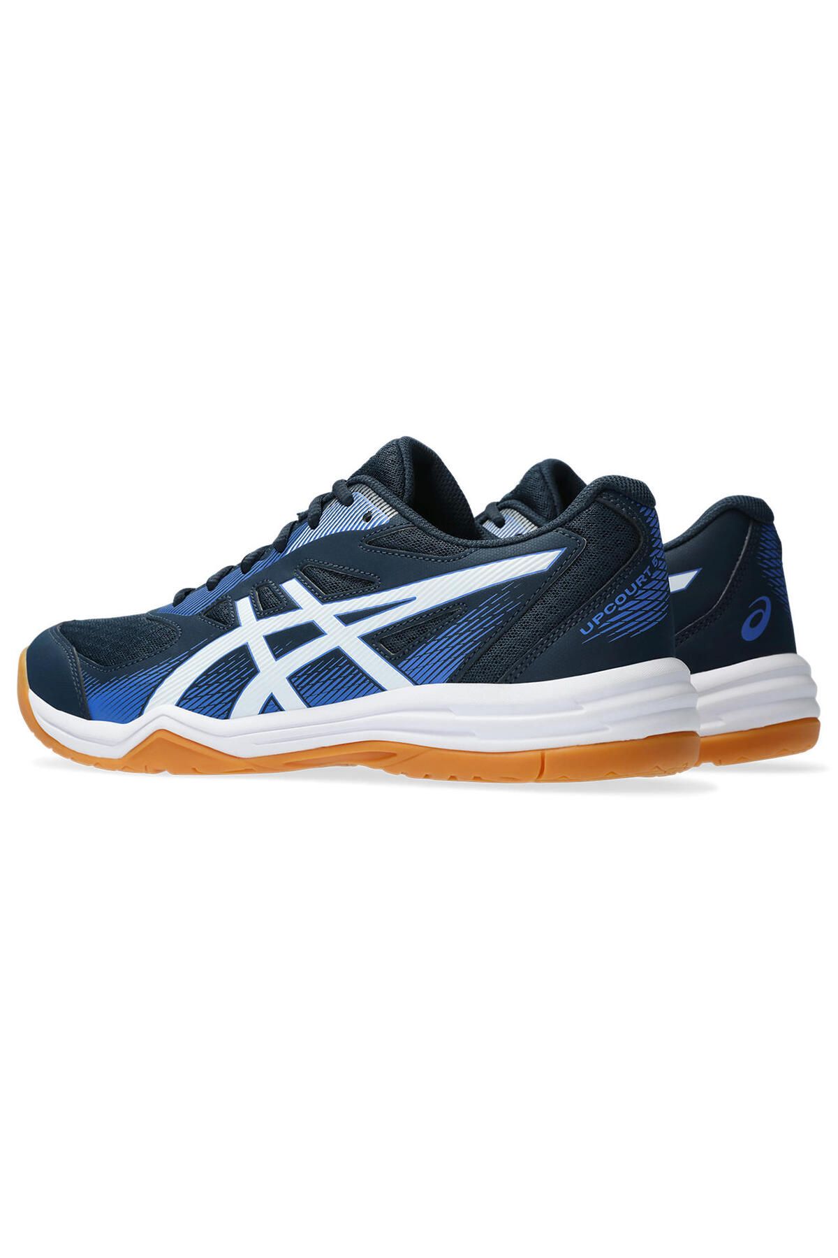 Asics کفش والیبال آبی سرمه ای مردانه Upcourt 5