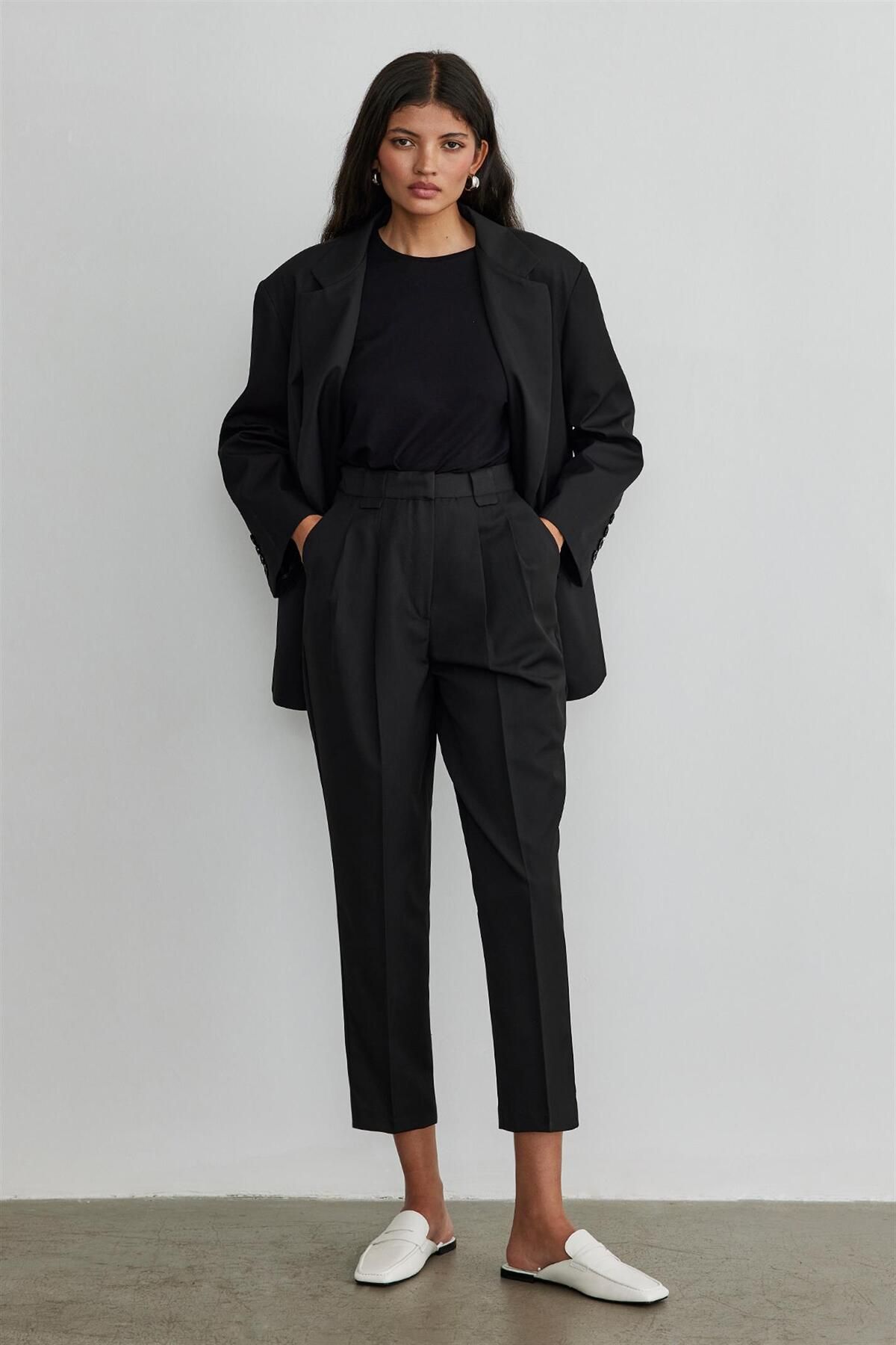 Suud Collection-Černé mužské sako 6