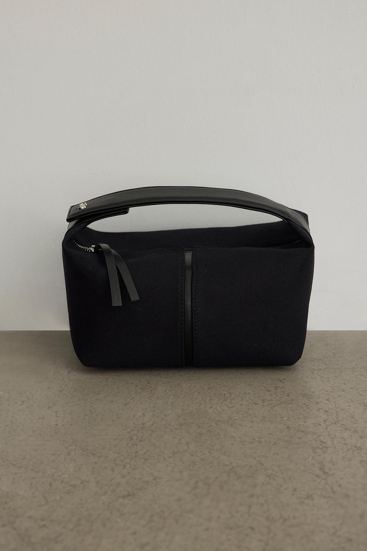 Suud Collection Siyah Archi Mini Bag görsel 4