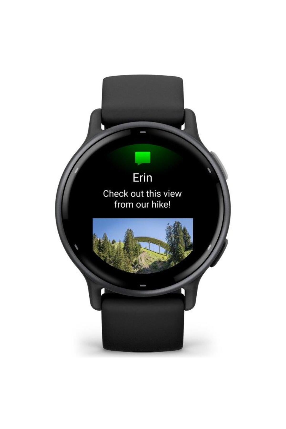 Garmin Vivoactive 5 - Slate | Siyah Kayışlı Akıllı Saat