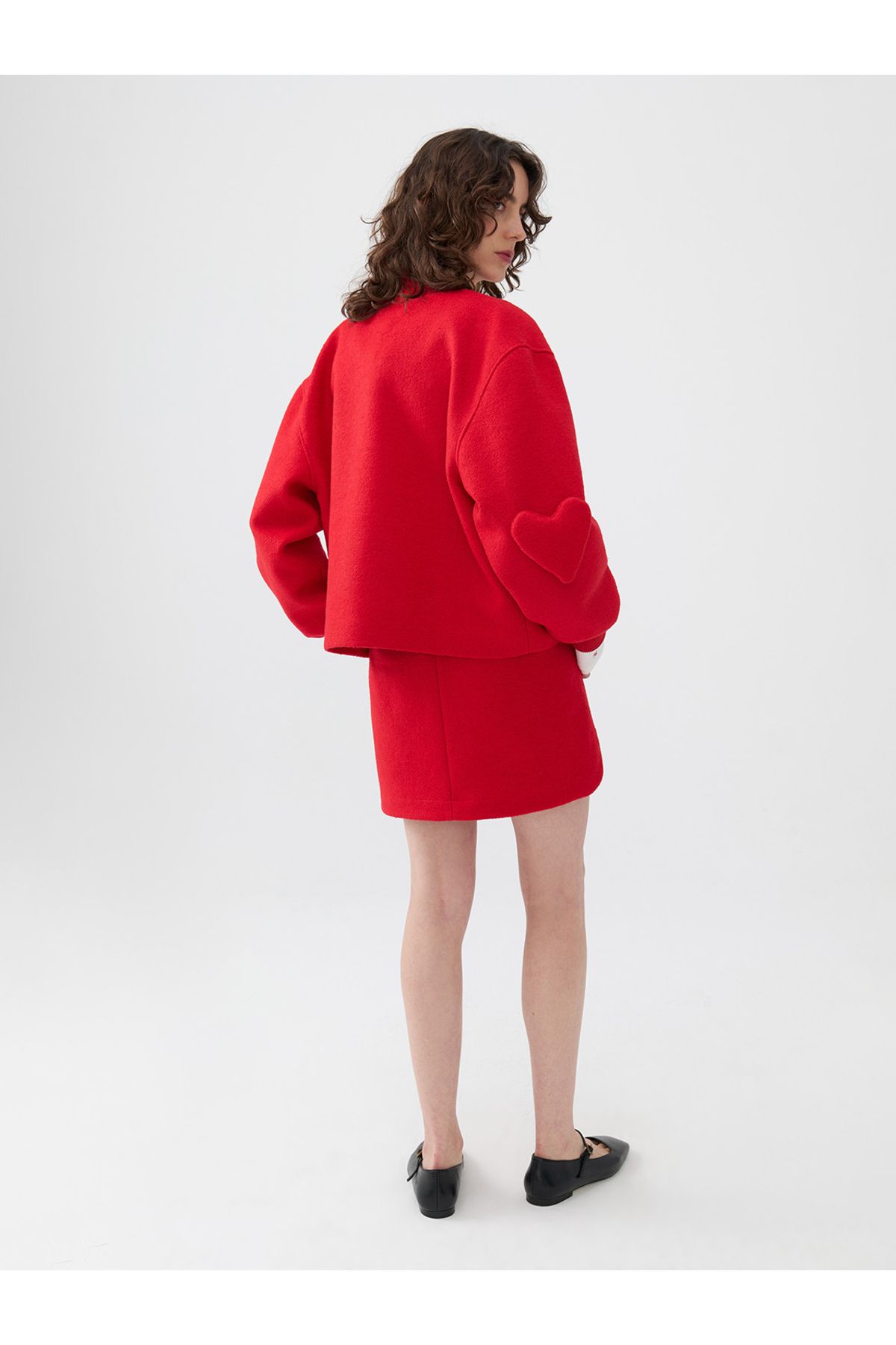 Nocturne-Jacket - Red - Relaxed fit 2