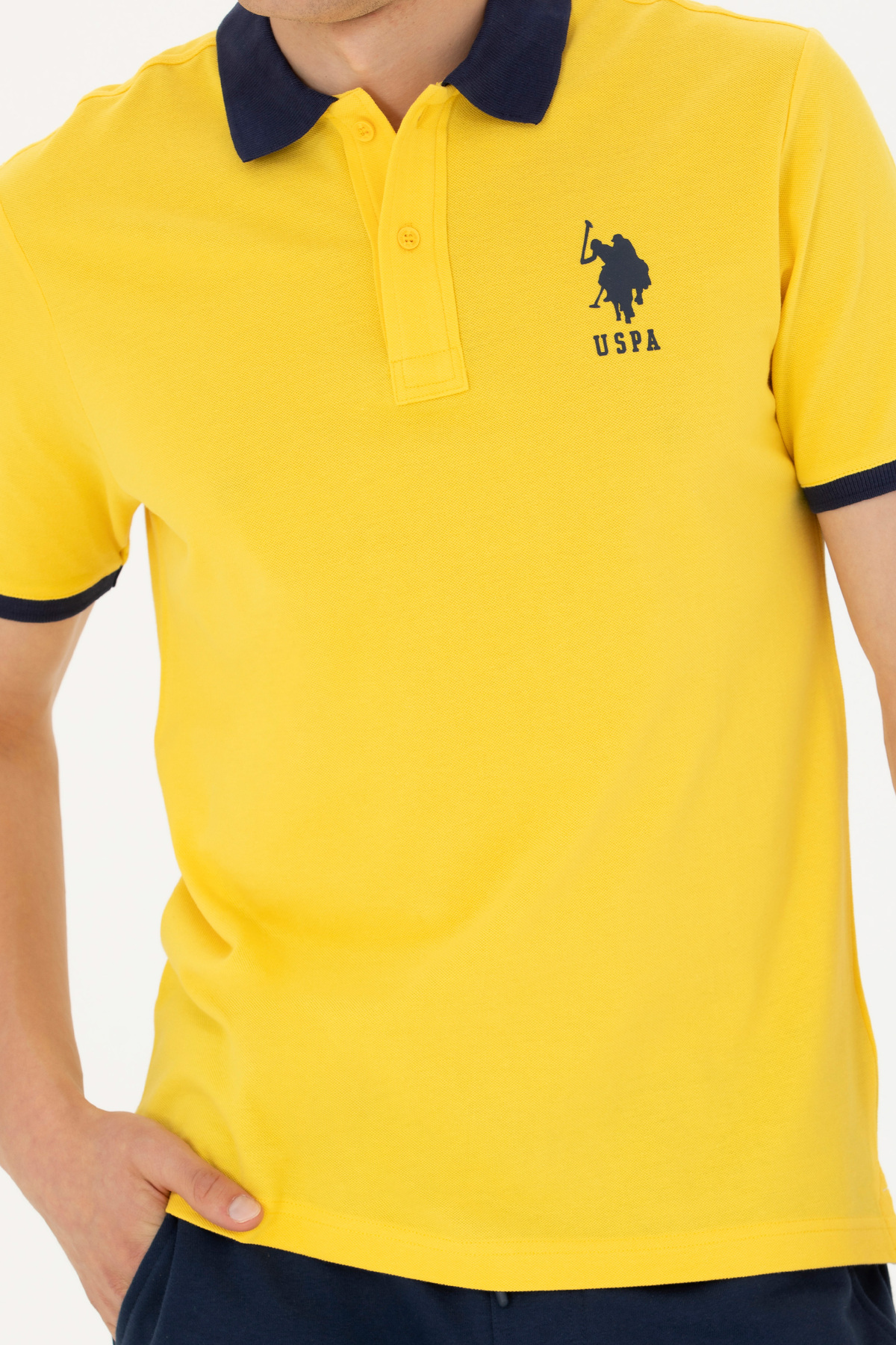 پولوشرت مردانه یقه پلو | یو اس پولو U.S. Polo Assn. TYB943541150413234 TR - تصویر 6