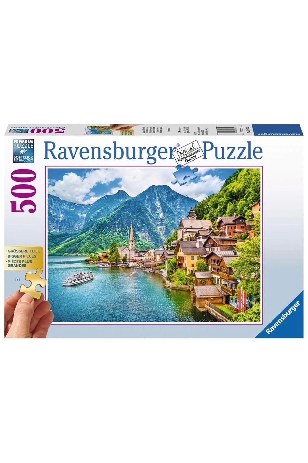 پازل ۵۰۰ قطعه طلاکاری هاتاشت RAVENSBURGER