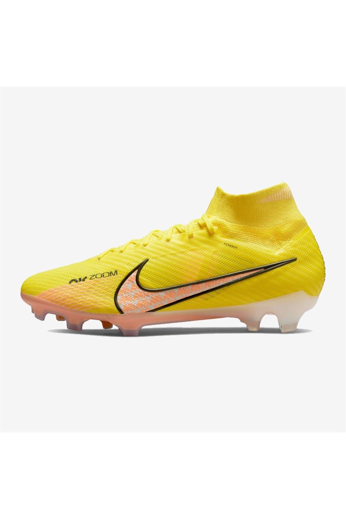 Nike Zoom Mercurial Superfly 9 Elite Fg Men s Yellow Football Boots Trendyol