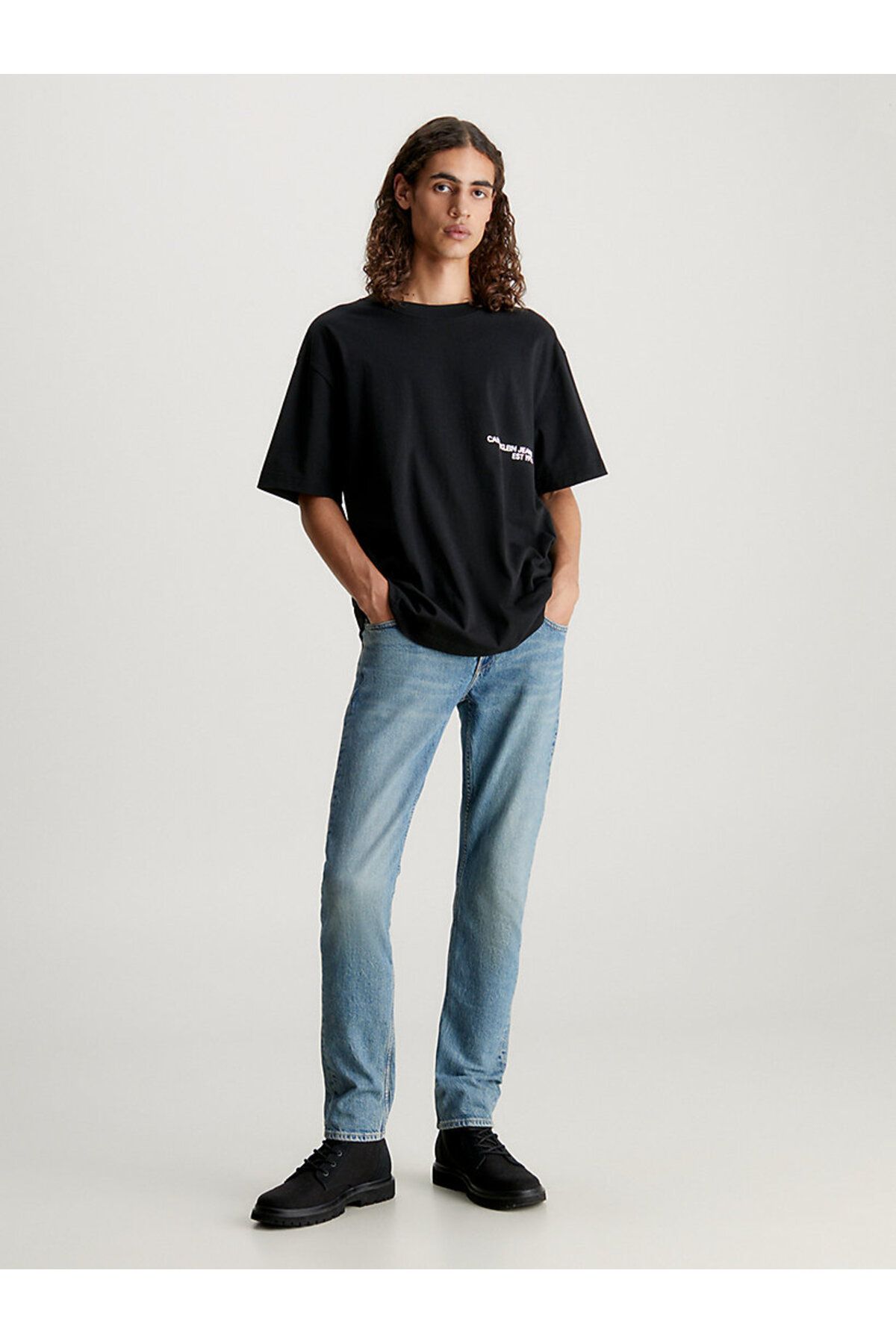 شلوار جین آبی مردانه اسکینی اورجینال Calvin Klein