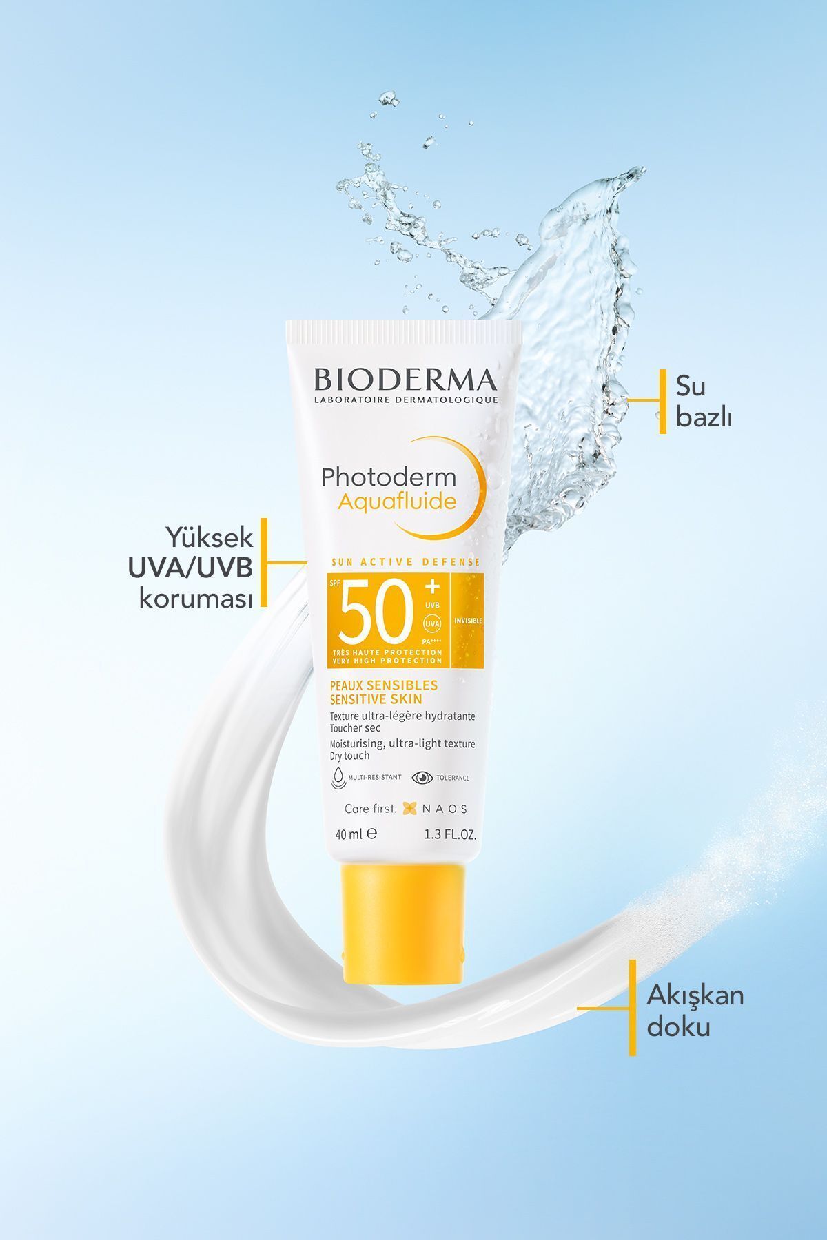 Bioderma Photoderm Aquafluid SPF50+ & Sensibio H2O 100 ML-4