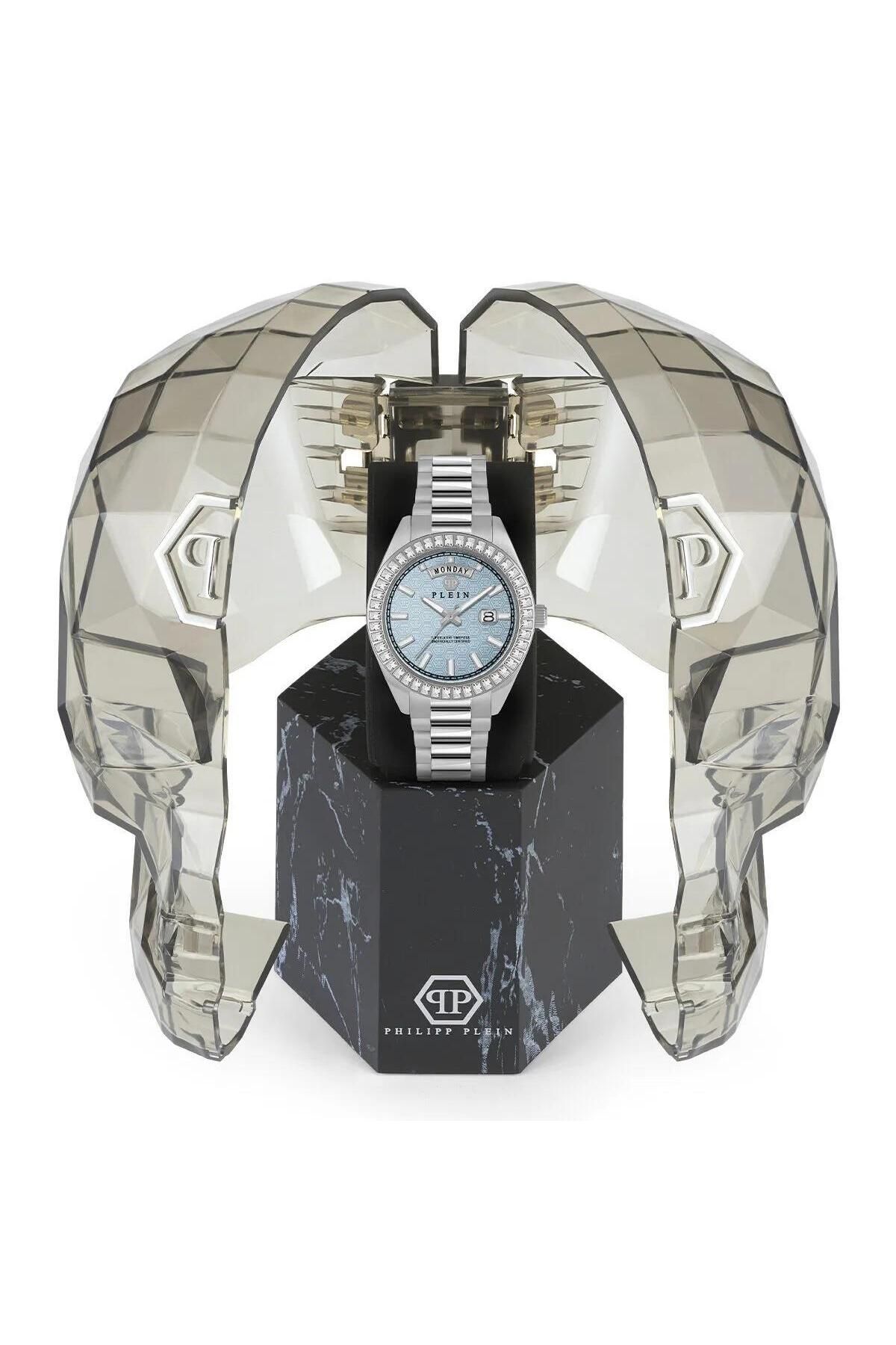 PHILIPP PLEIN-Γυναικείο ρολόι Philipp Plein PWPNA0524, Quartz, 42mm, 5ATM 2