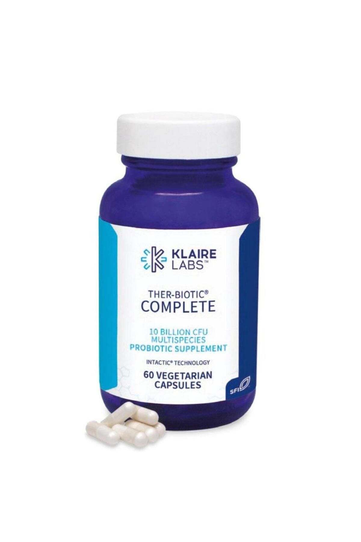 Klaire labs Ther-biotic Complete 60 Vegetaryan Kapsül