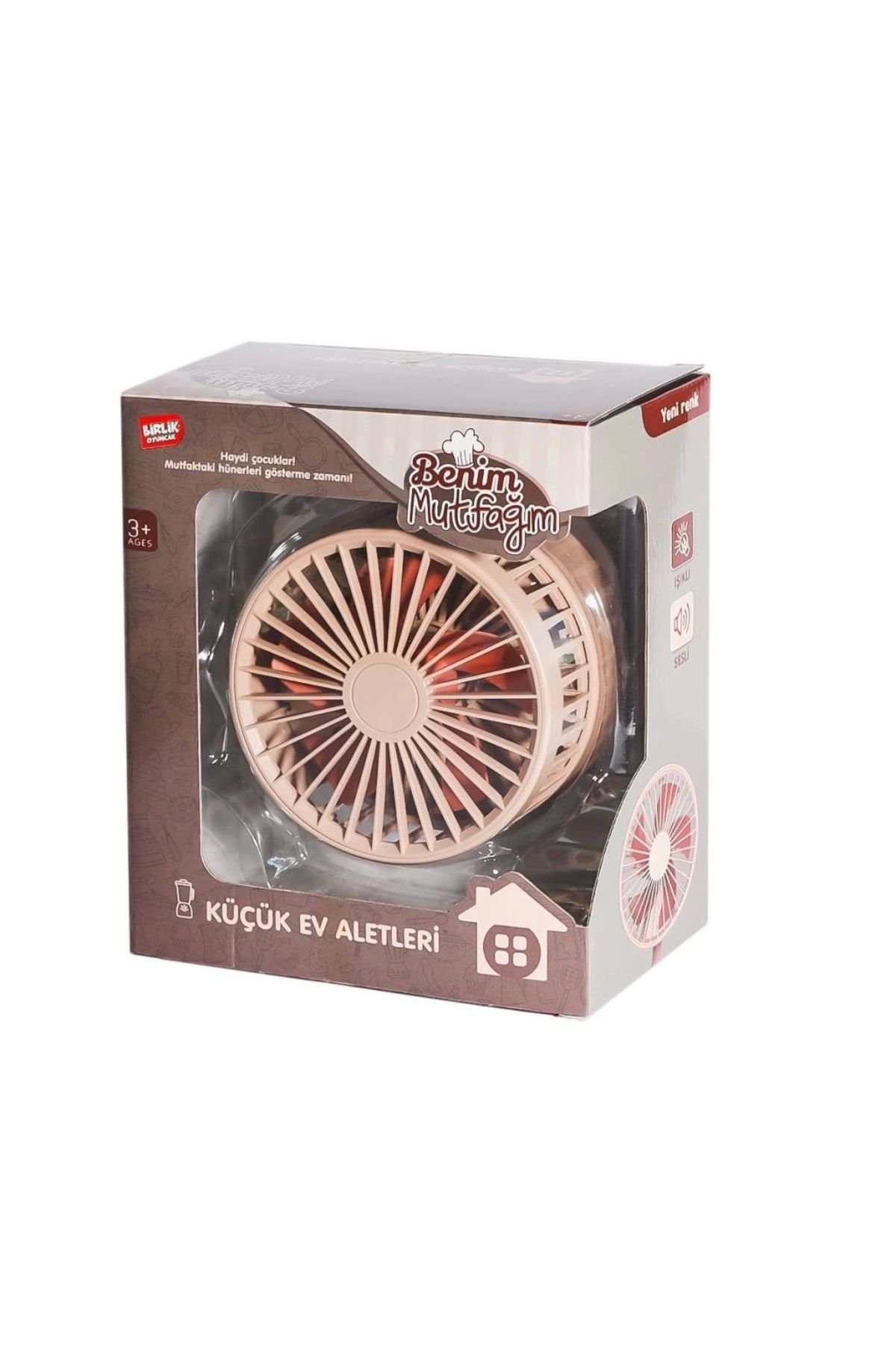 Finetoo Çocuk YH129-8H Sesli ve Işıklı Vantilatör -Birliktoys