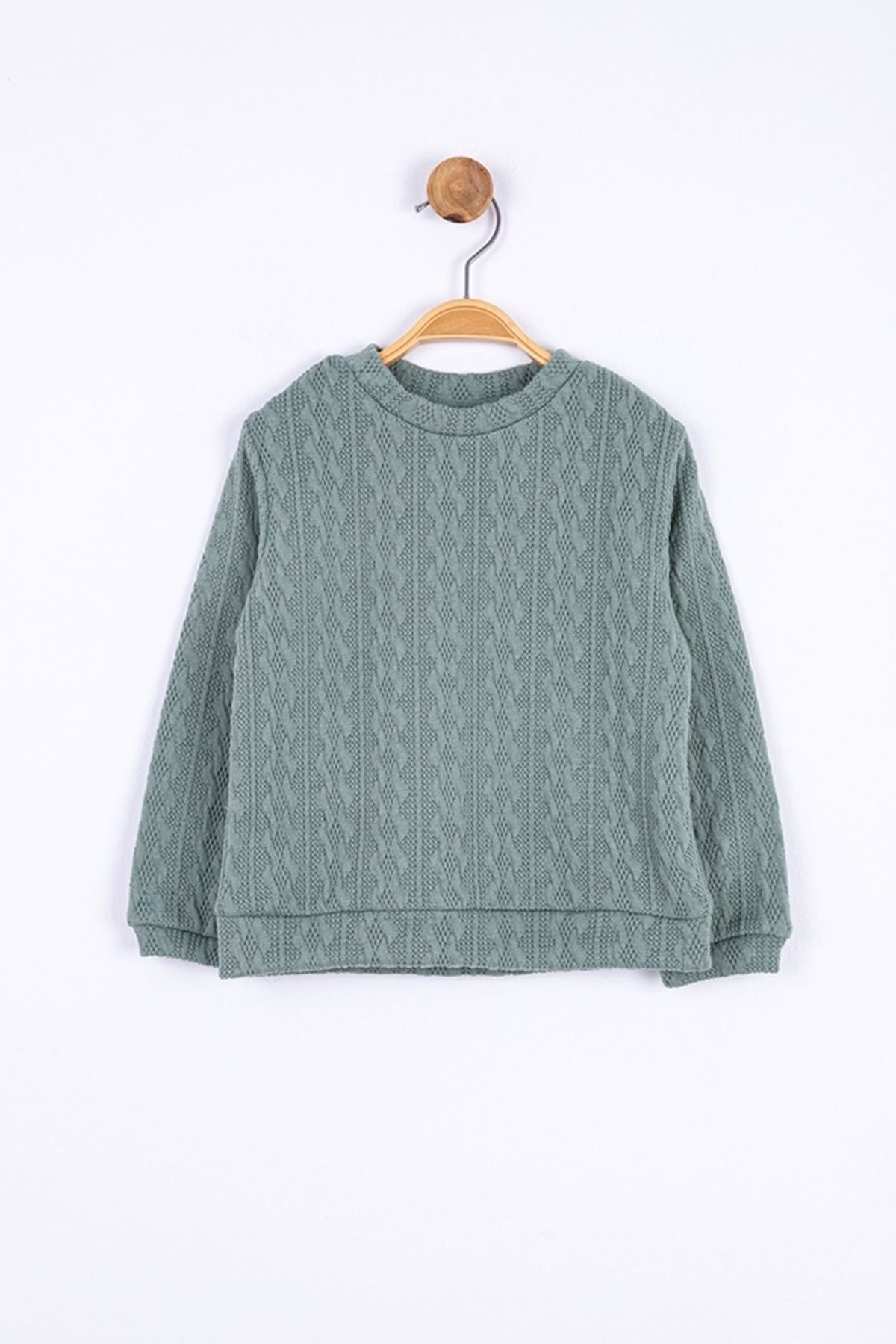 nk kids-Nk Kids 35612-knitwear Sweater Mint 12/36 1