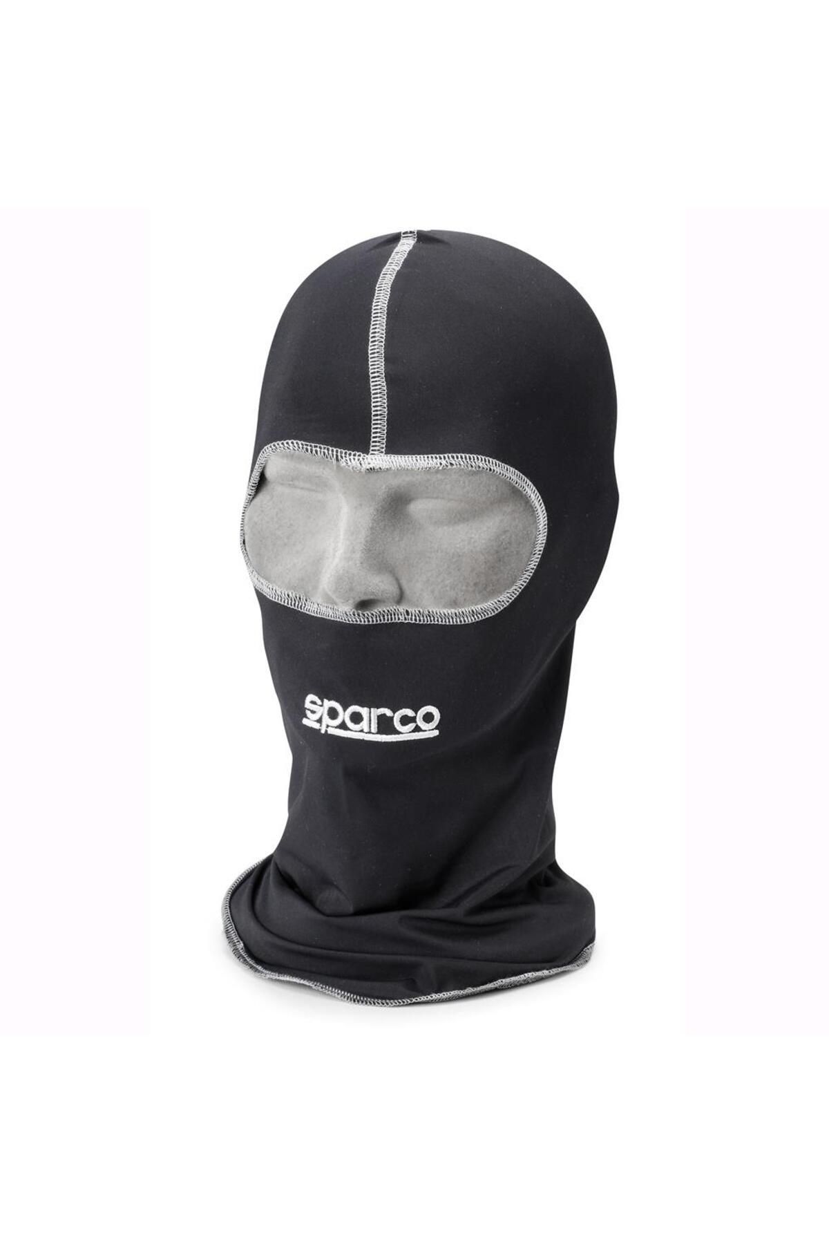 Sparco-Karting Thermal Balaklava Face Mask - Black Motorcycle Neck Collar Helmet Inner Protective Bandana 1