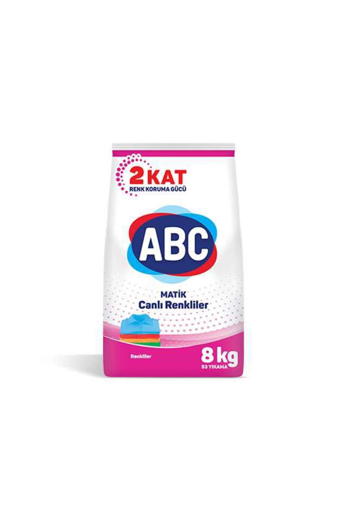 ABC Toz Deterjan Renkliler 8 Kg