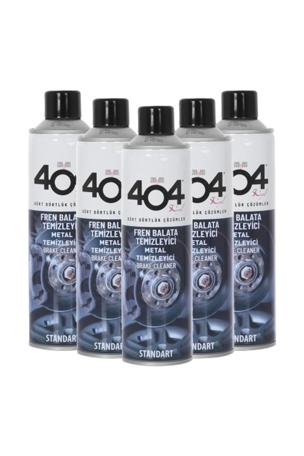 404 Fren Balata Ve Genel Temizleyici Spreyi 500 Ml-5 Adet