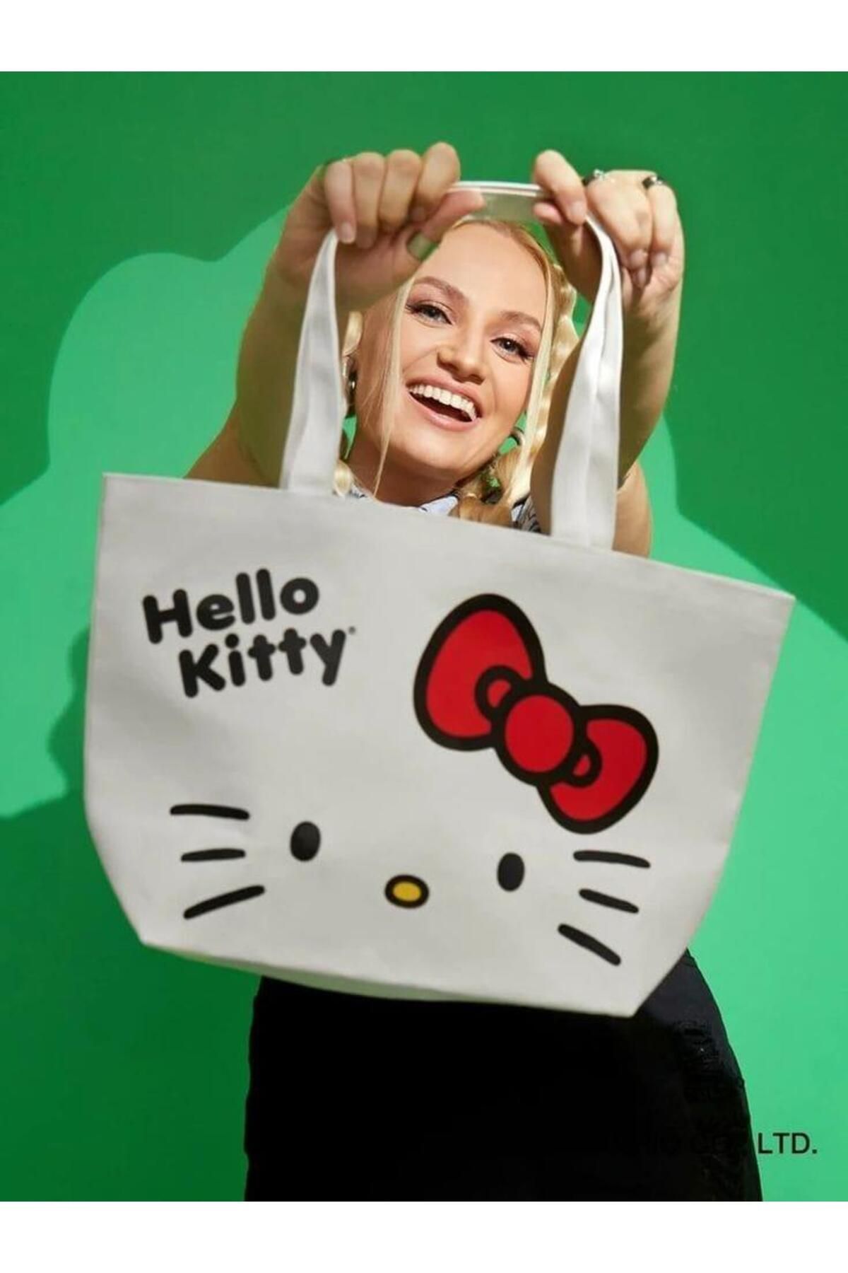 VandiVansi Hello Kitty Baskılı Omuz Çantası