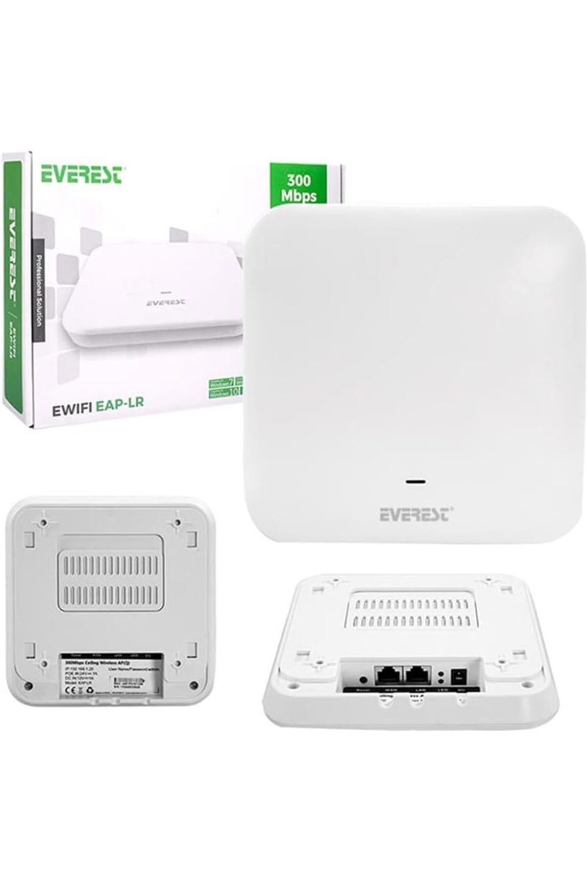 STOREMAX EWİFİ EAP-LR 300 Mbps 11N 2.4GhzTavan Kablosuz Router Acces Point mhmt 1053513