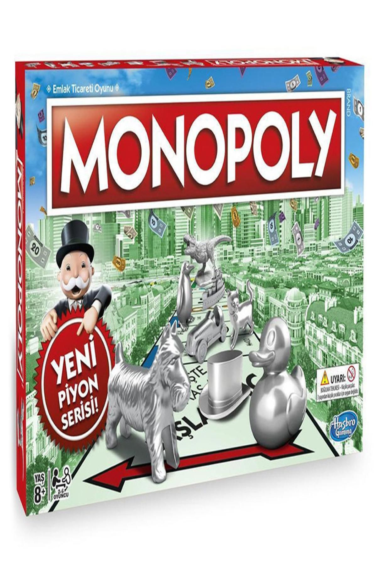 Nextpage Hasbro C1009 Monopoly Klasik ybs oyck