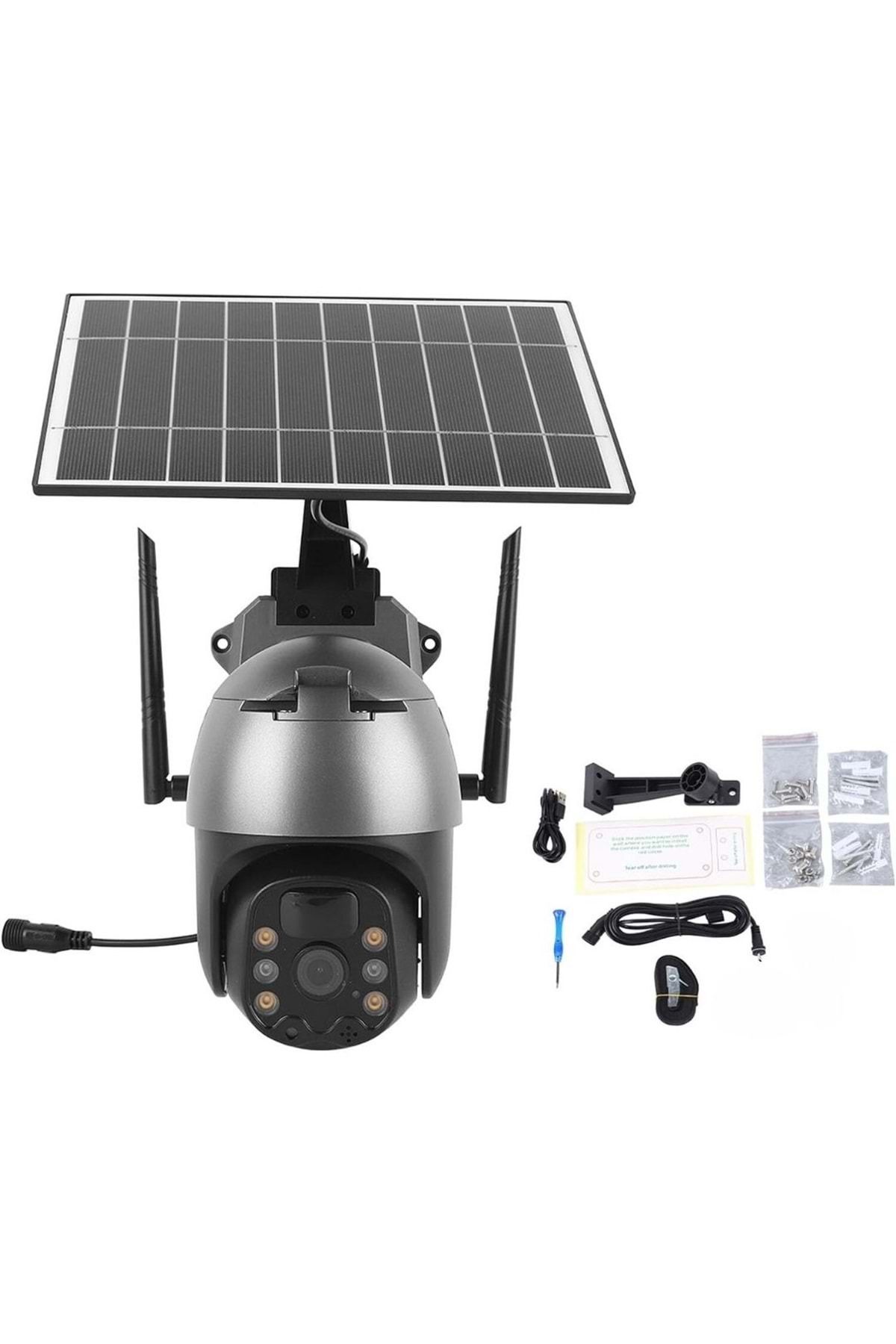 ZTECH-Zr-2085 4g Solar Speed Dome 4mp Ip 4mm Camera 4