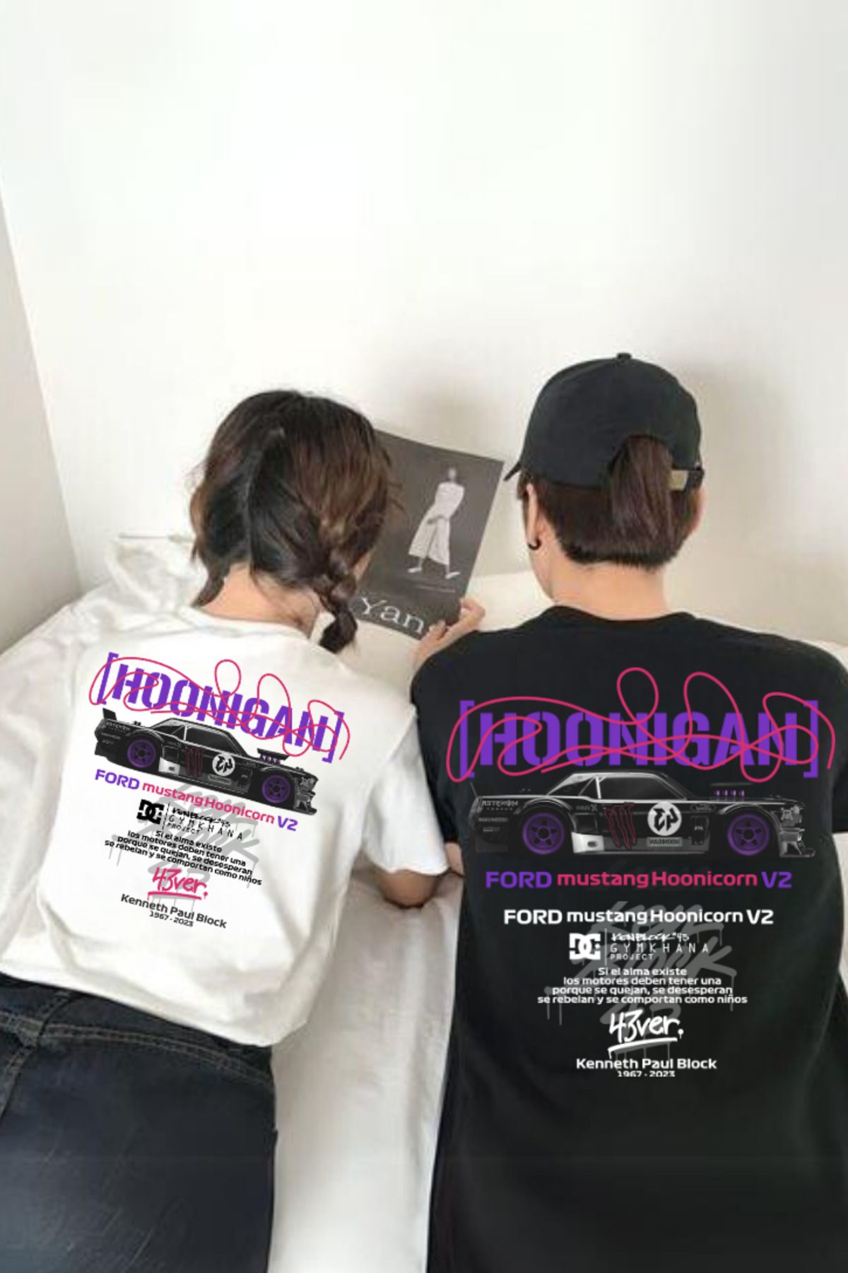 Charmy Lovens Mustang Hoonicorn v2 Baskılı T-shirt