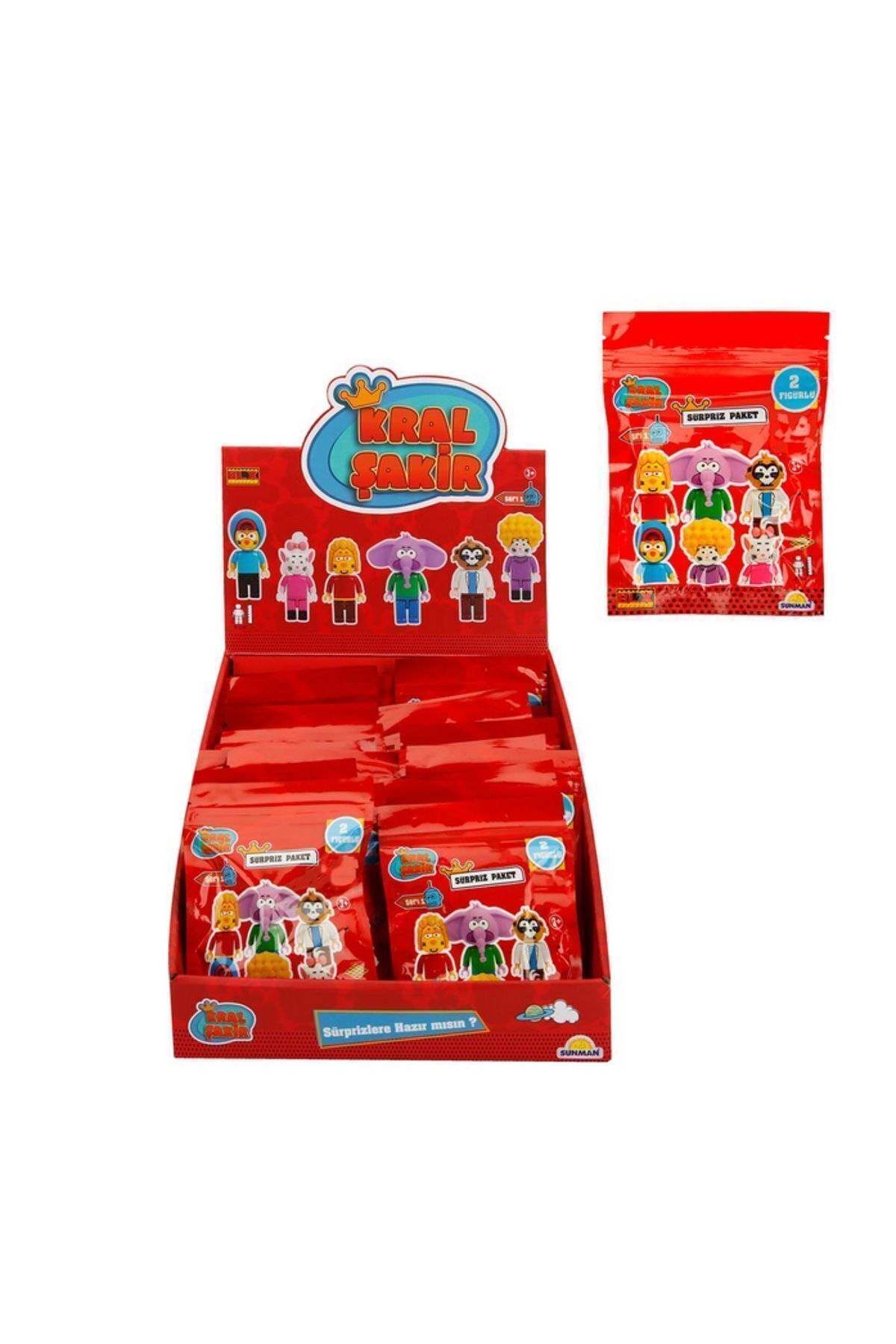 TOYFEST-BLX King Shakir Striped Building Block Piece Figure Characters Surprise Package - 1 Pack (2 Figures) 4