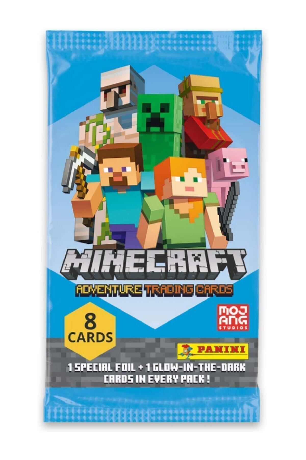 TOYFEST Panini Minecraft Trading Kart - 1 Paket fotoğrafı 3 (önizleme)