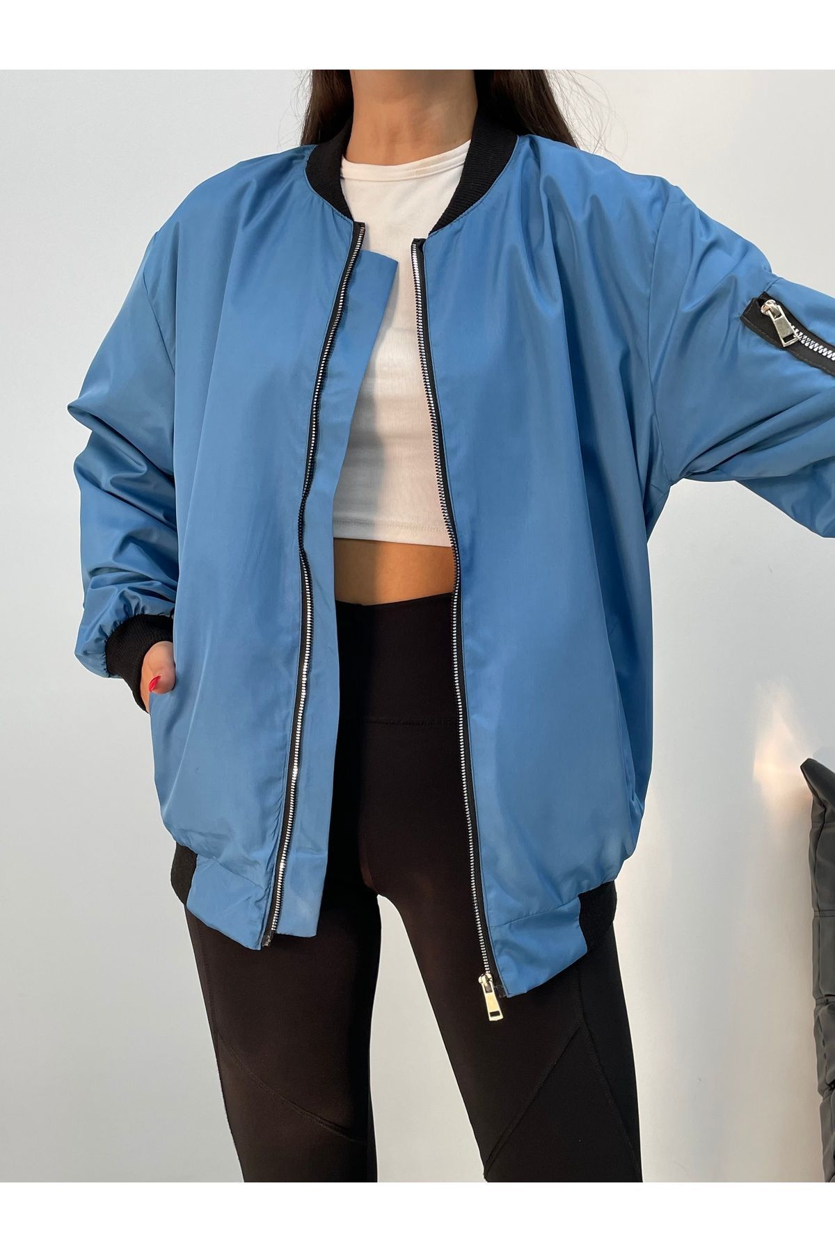 La Querta-UNISEX OVERSIZE BOMBERJACKE 2