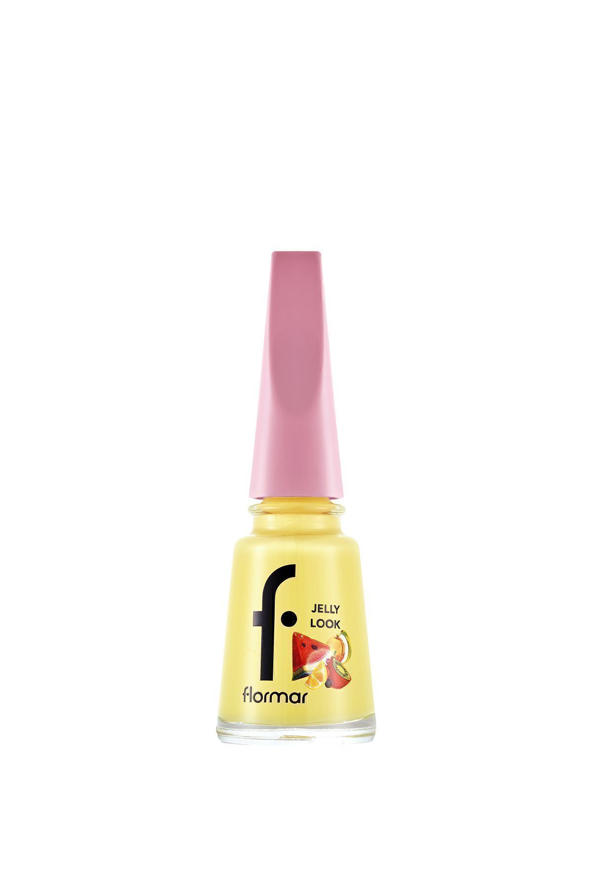 لاک ناخن ژله لوک دارای رنگدانه و براق فینیش Flormar