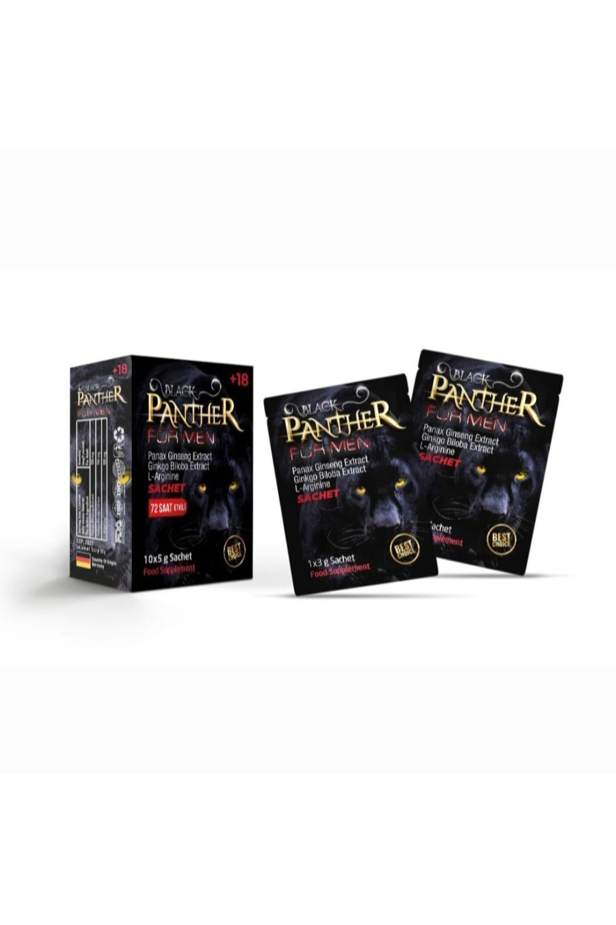 Nutriking-Black Panther 10×5 Gr Chassis - 72 Hour Effect Menu 1