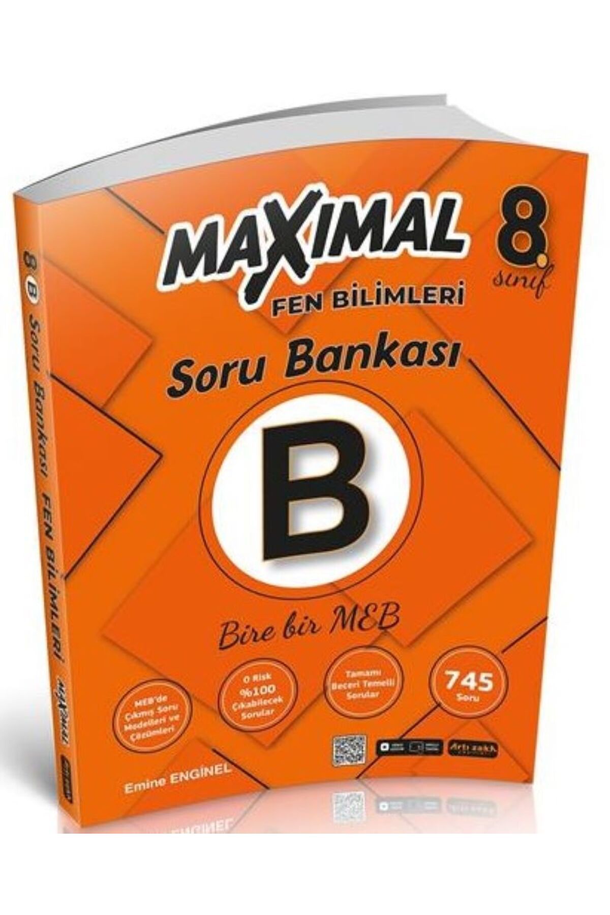 Artı Zeka Yayınları 8.SINIF MAXİMAL FEN BİLİMLERİ SORU BANKASI B
