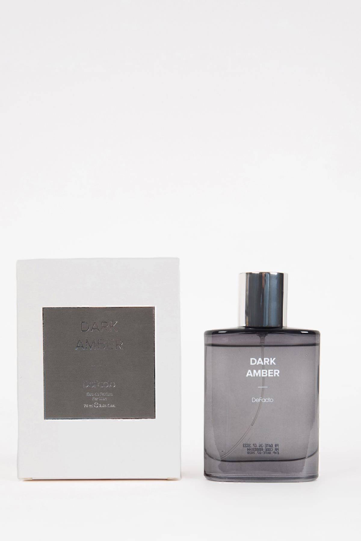 عطر مردانه دفاکتو دارک آمبر آروماتیک 75 میلی لیتر EDP Defacto