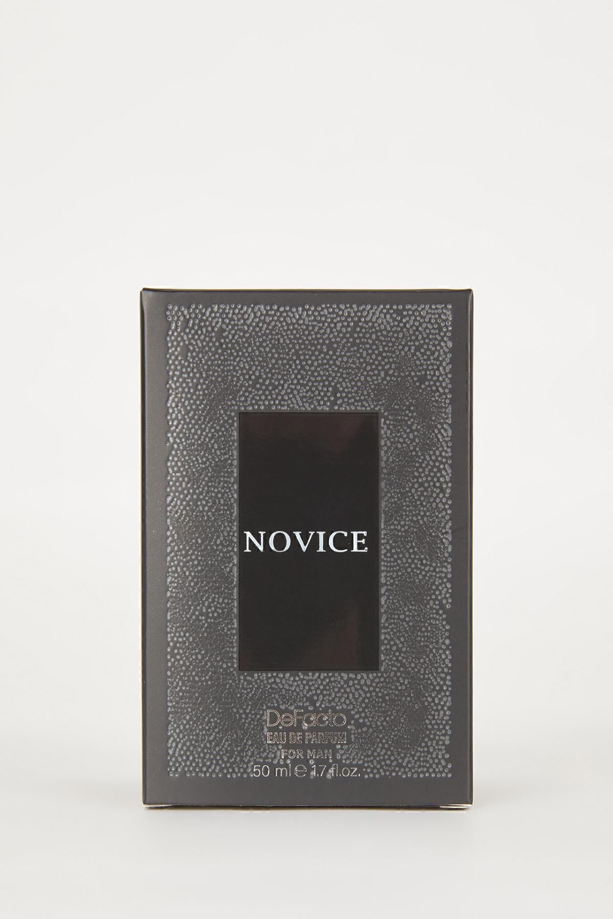 عطر مردانه Novice با رایحه‌ای آروماتیک و جذاب - 50 میلی‌لیتر Defacto