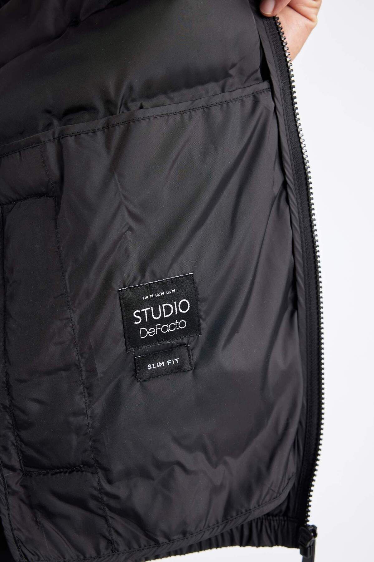 کاپشن مردانه دفاکتو | 3136585 Defacto - Image 6