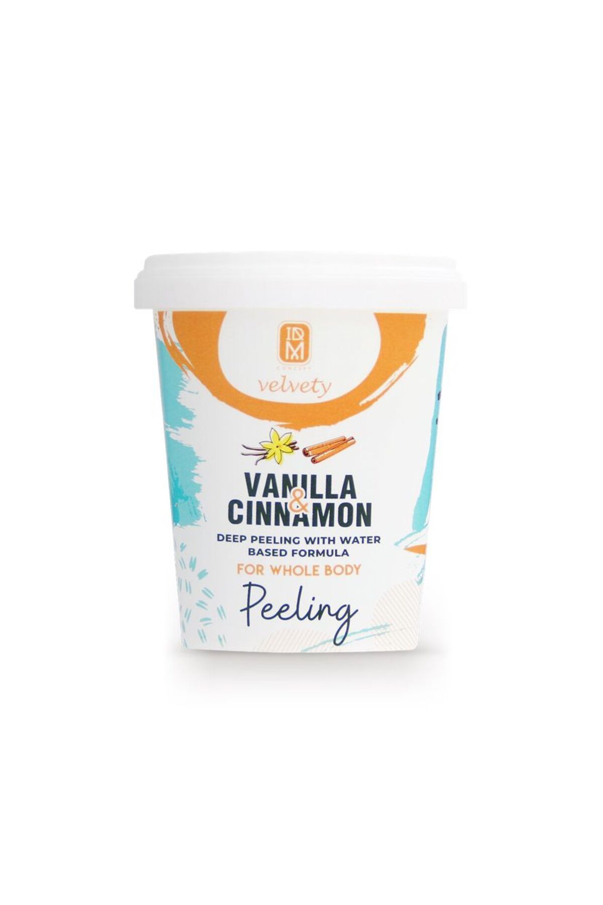 IDM CONCEPT VELVETY El Ve Vücut Peeling 400ml - Vanilla Cinamon